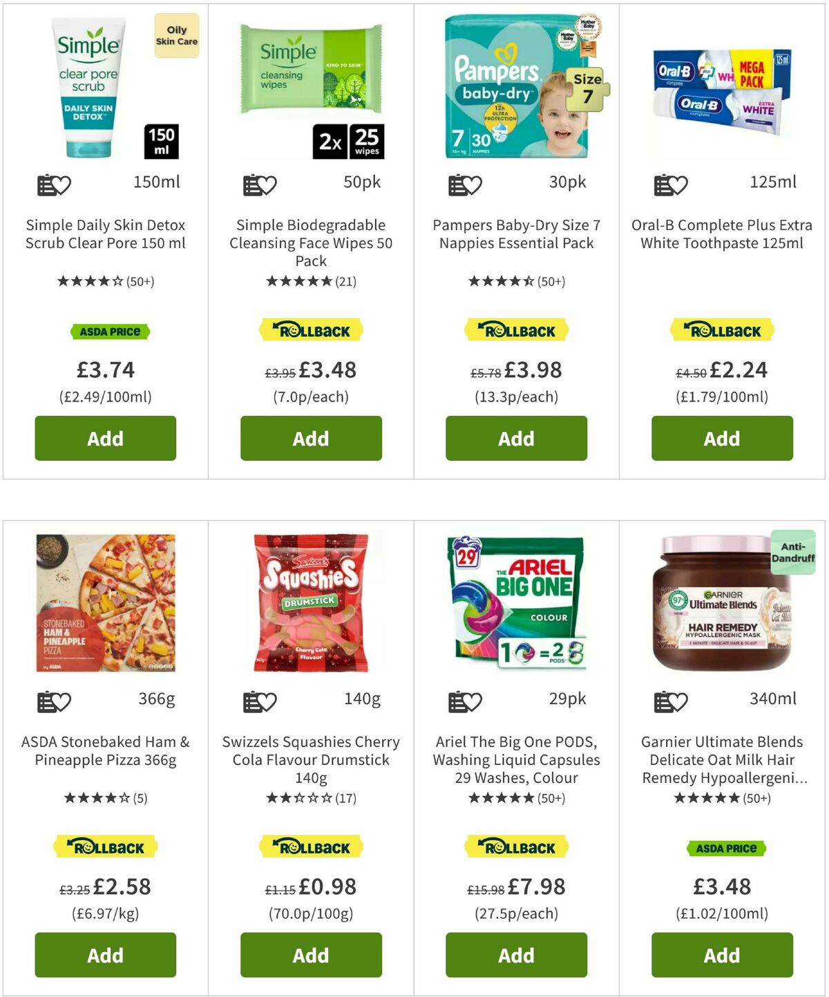 ASDA Offers from 2 May