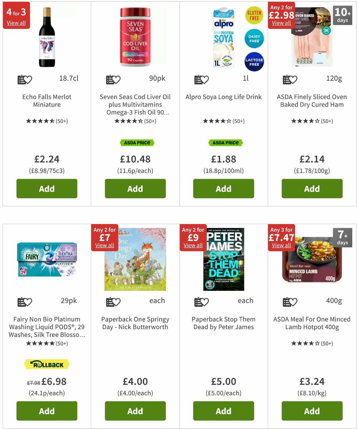 ASDA Offers from 2 May