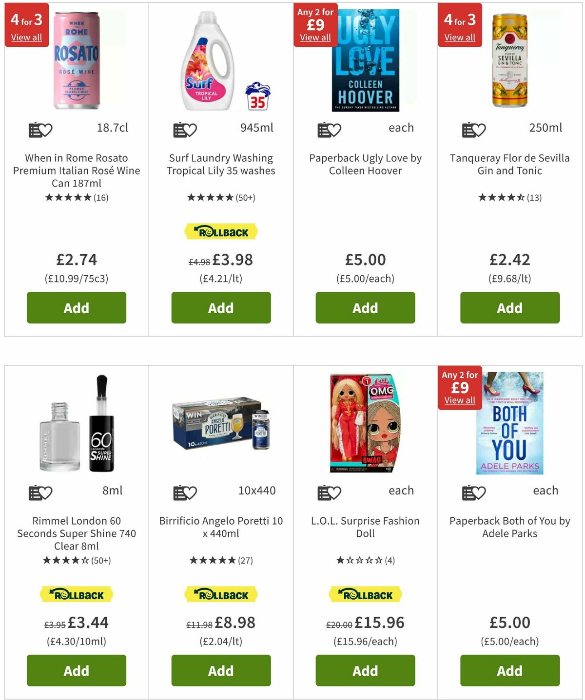 ASDA Offers from 2 May