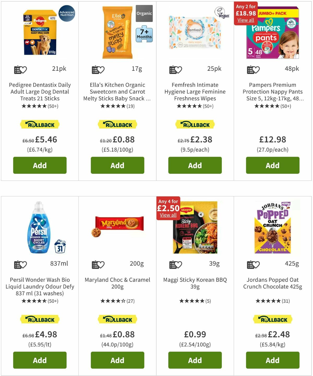 ASDA Offers from 2 May
