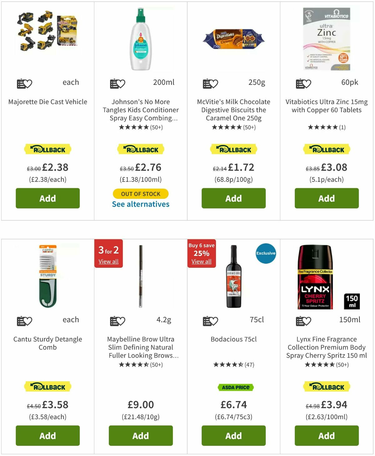 ASDA Offers from 2 May