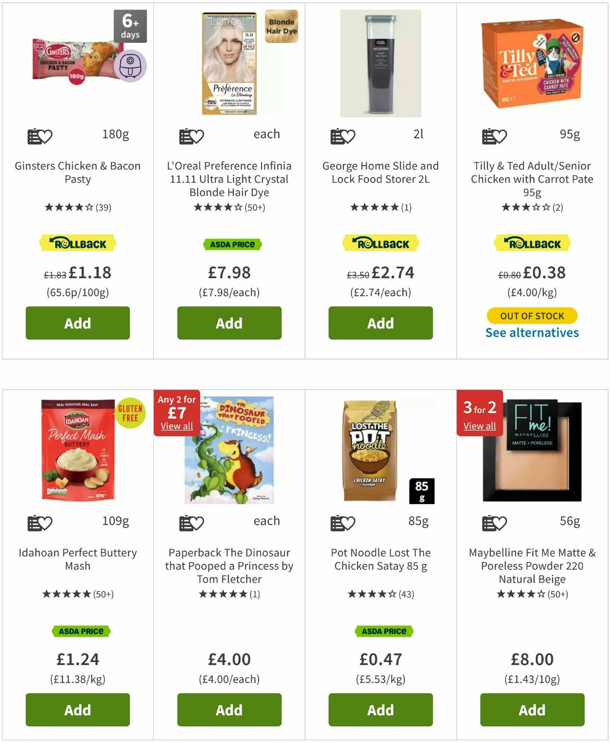 ASDA Offers from 2 May