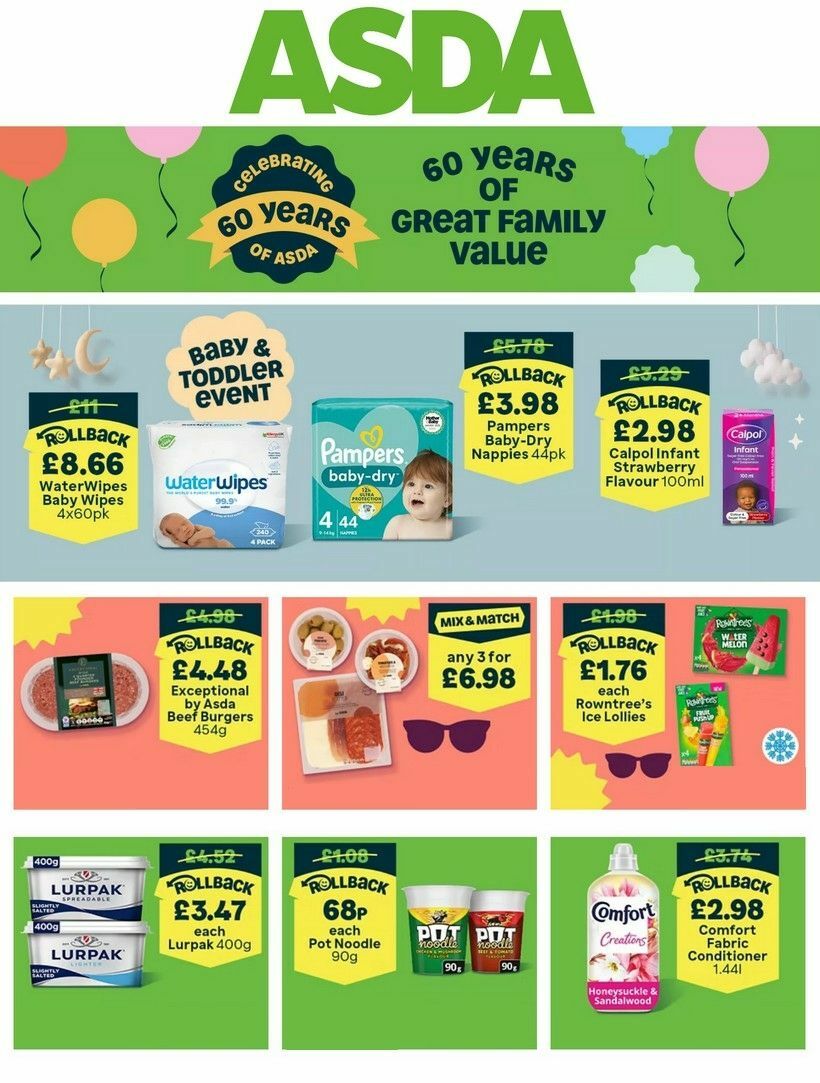 ASDA Offers from 9 May