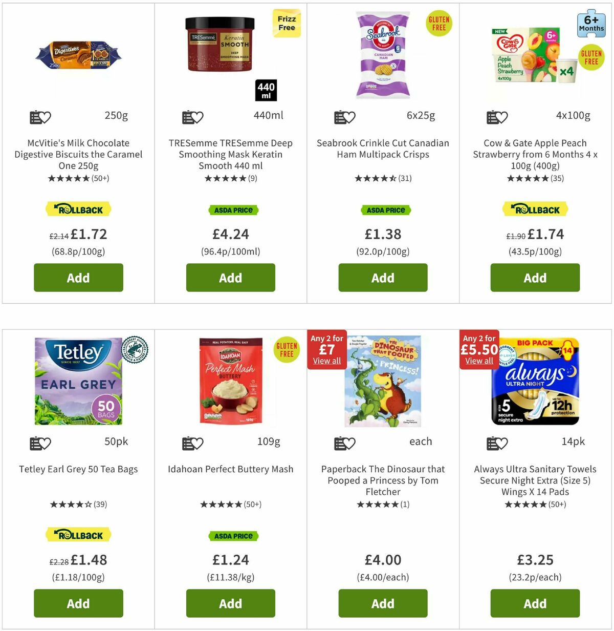 ASDA Offers from 9 May