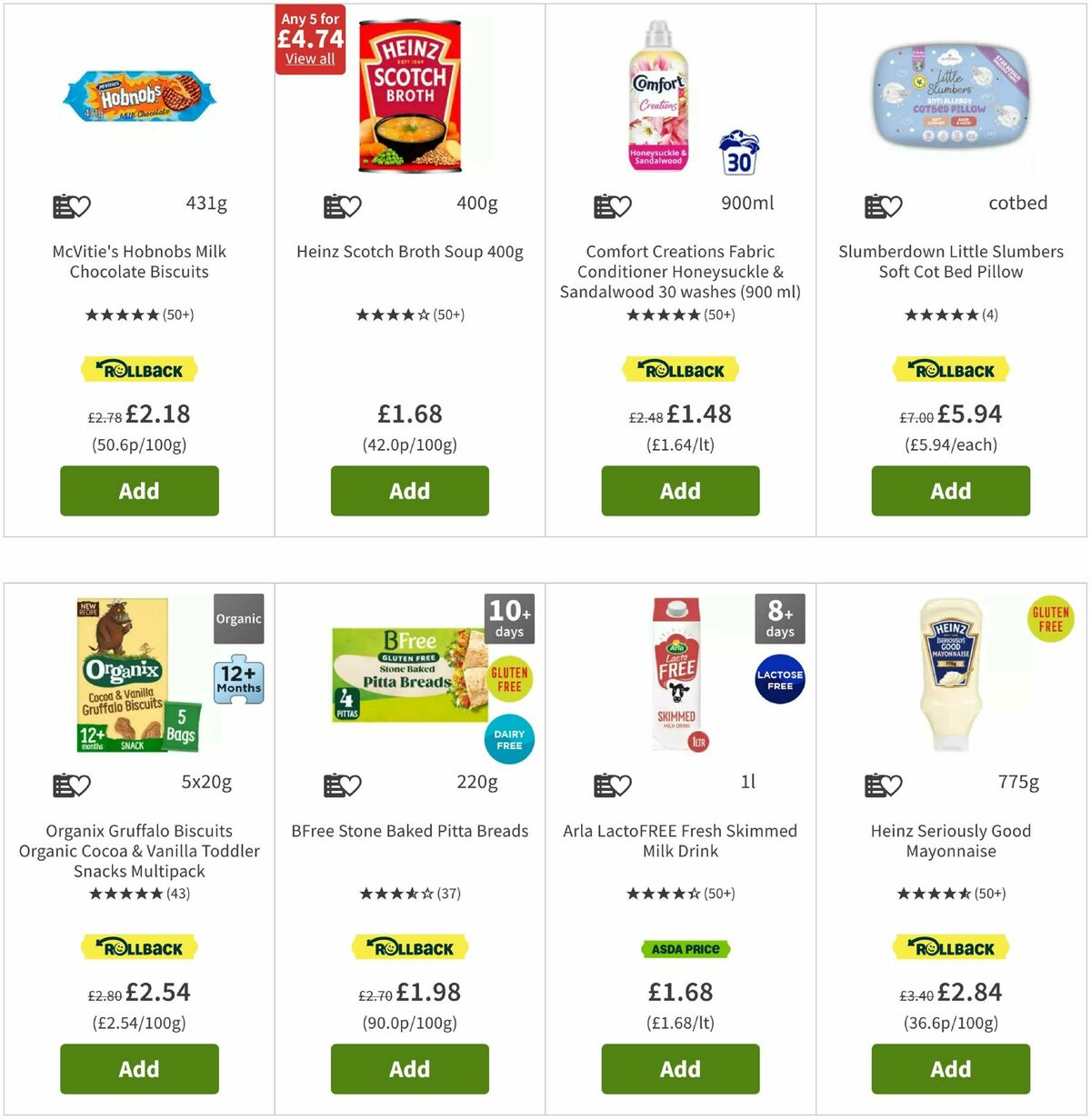 ASDA Offers from 9 May