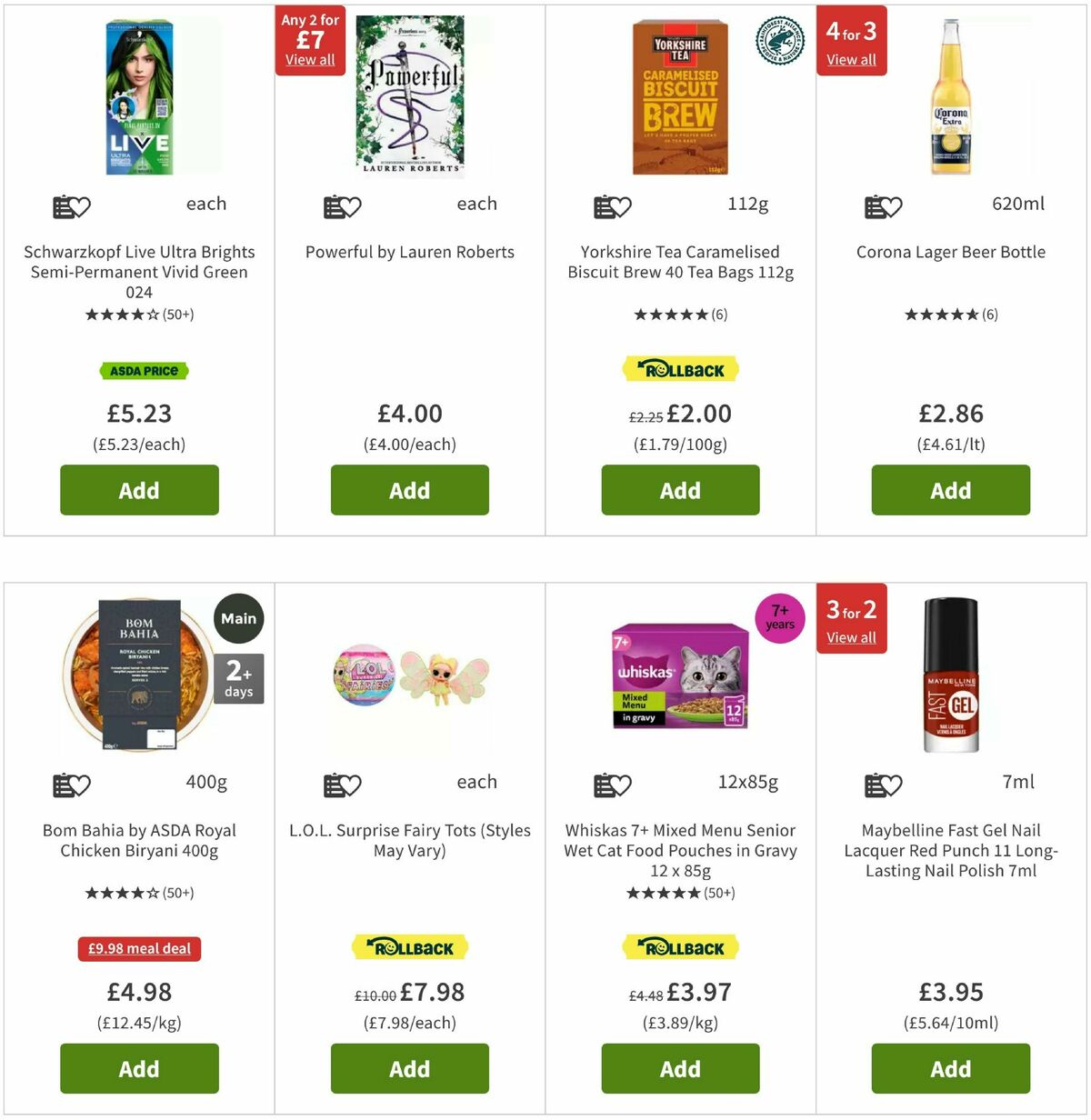 ASDA Offers from 9 May