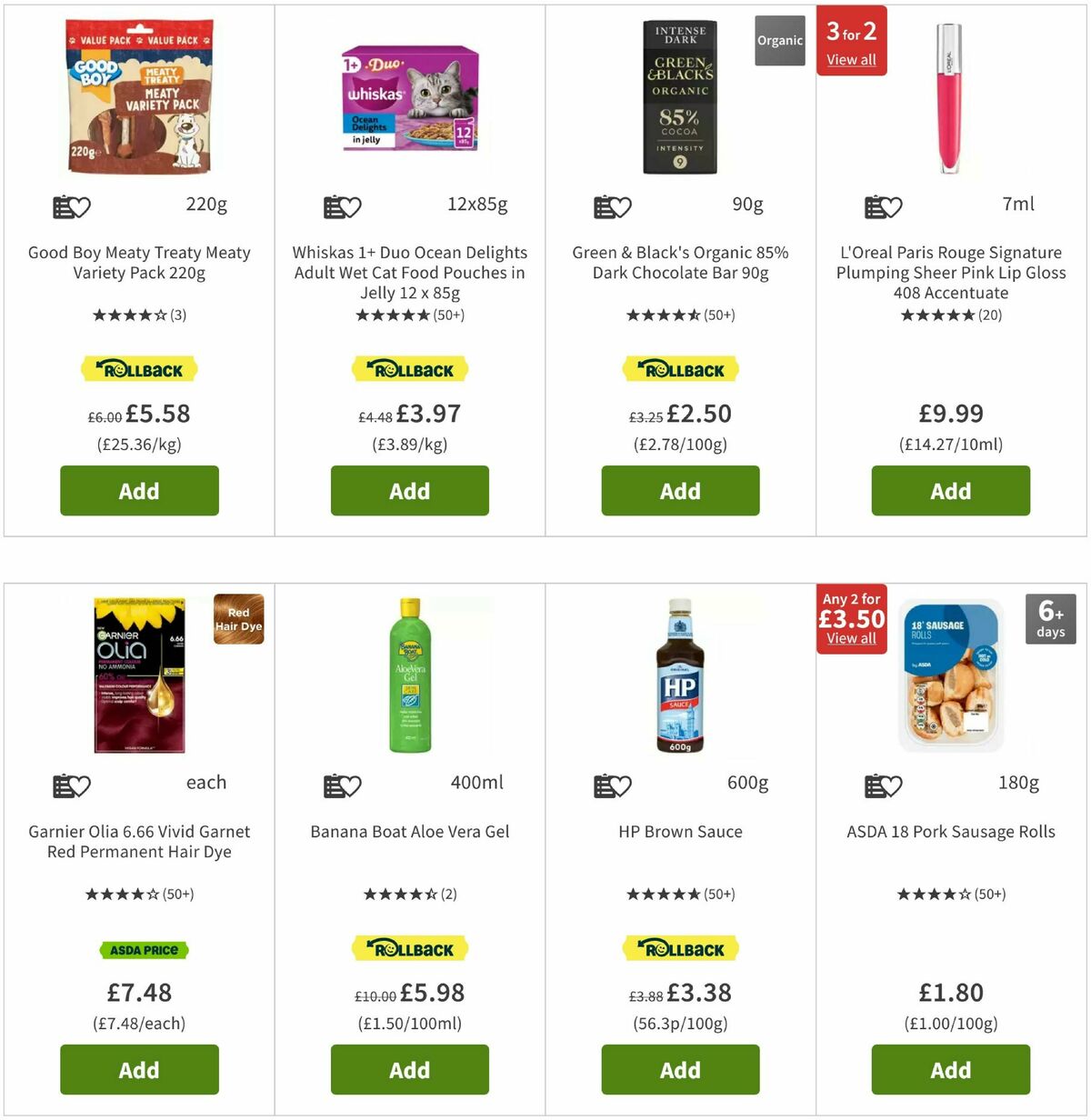 ASDA Offers from 9 May