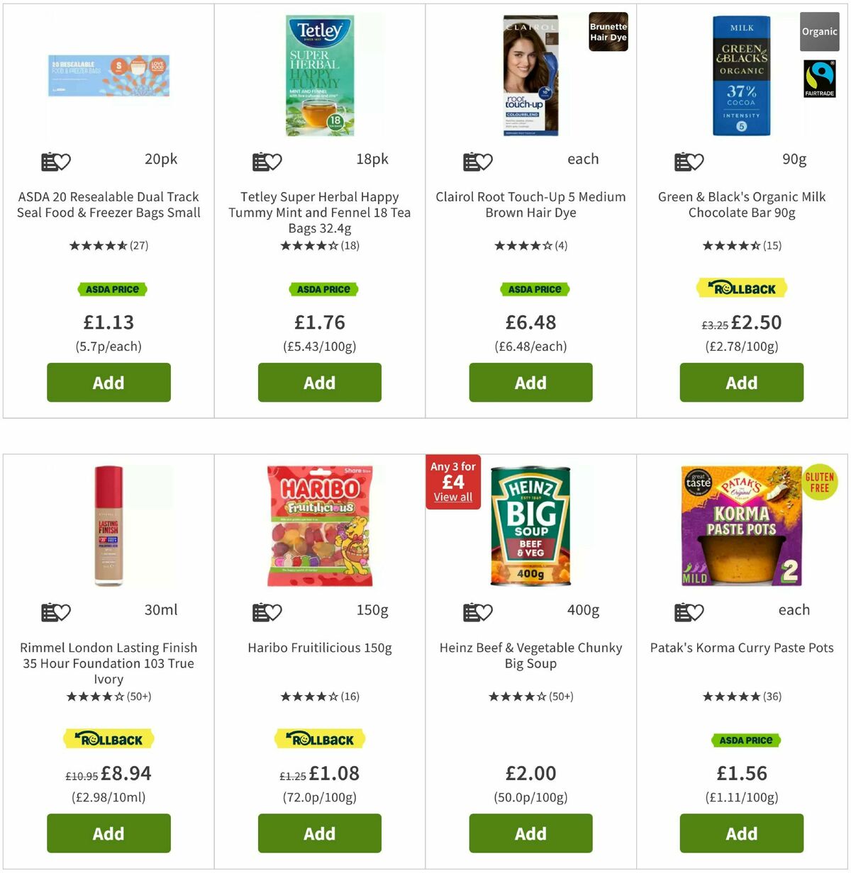 ASDA Offers from 16 May