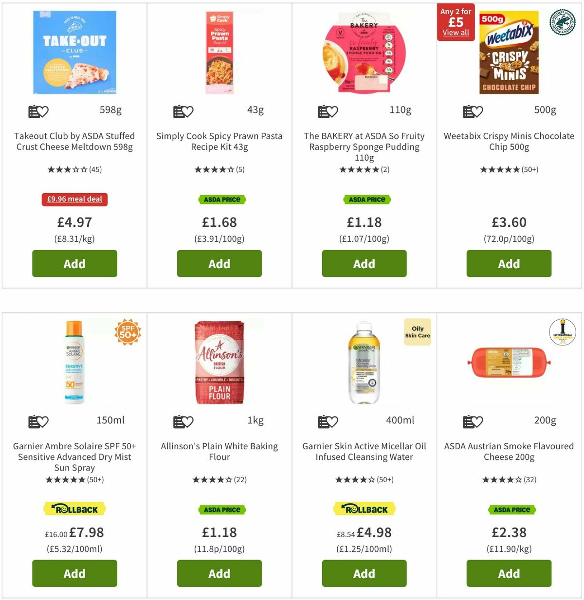 ASDA Offers from 16 May