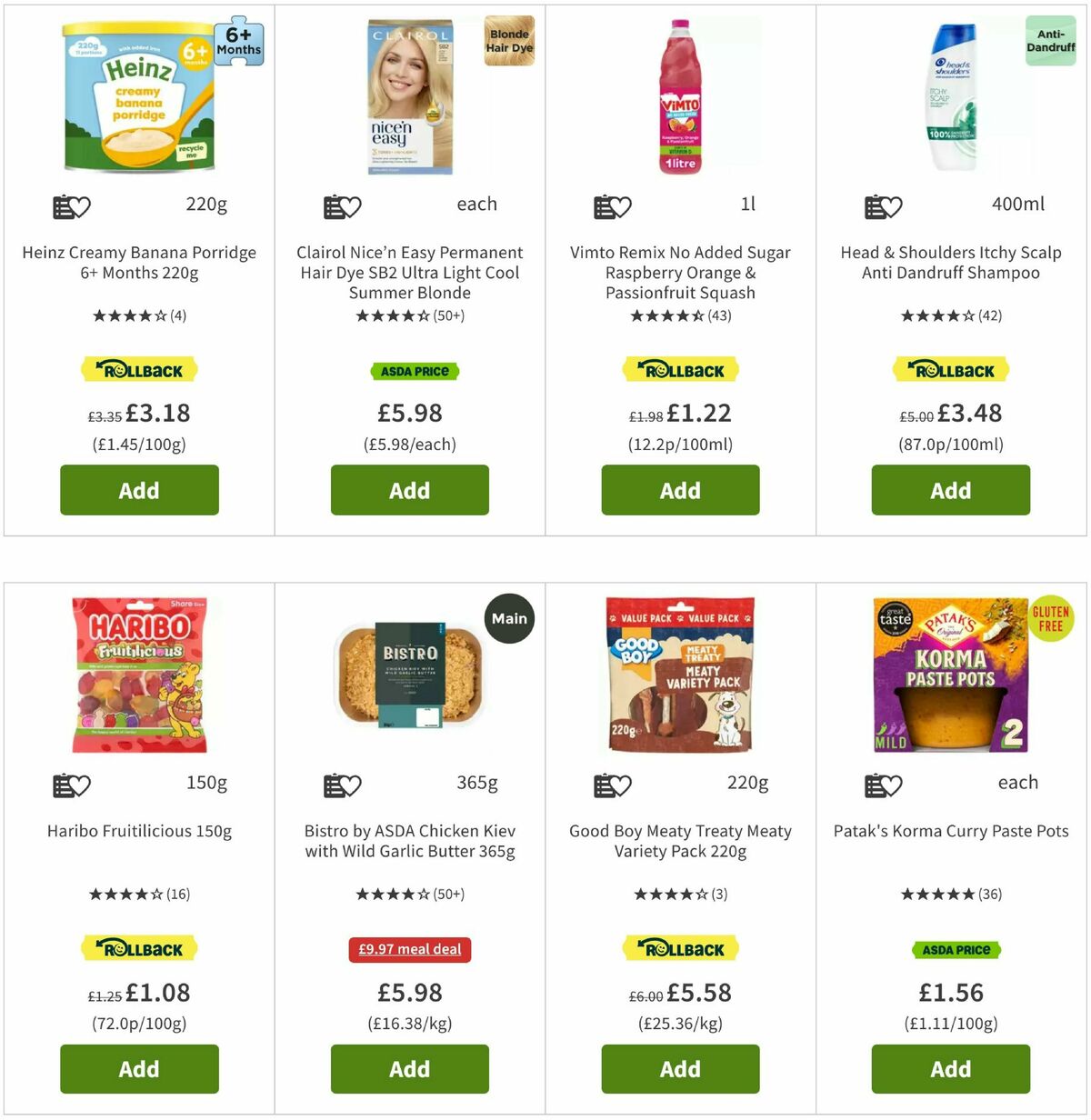 ASDA Offers from 16 May
