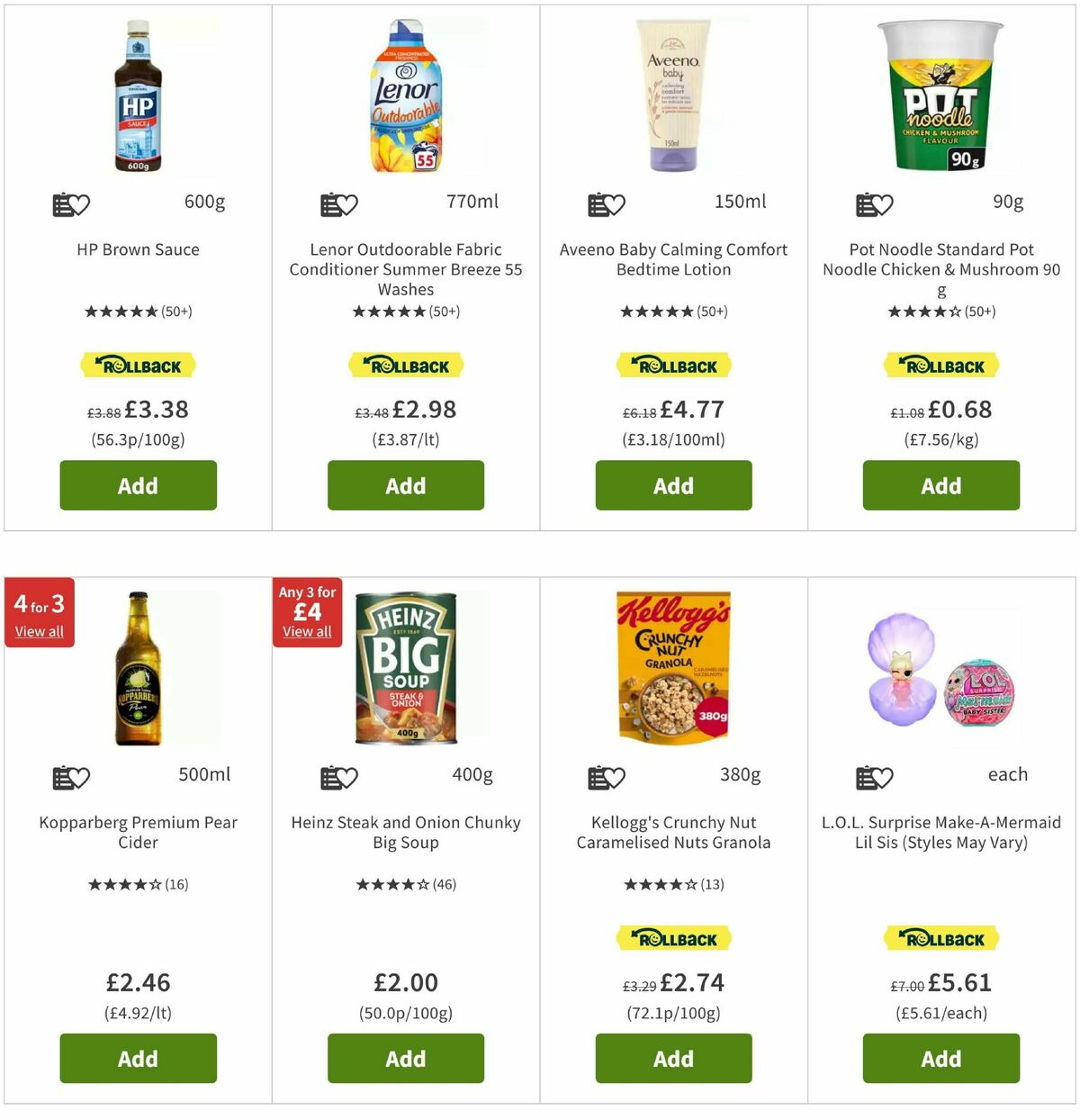 ASDA Offers from 16 May