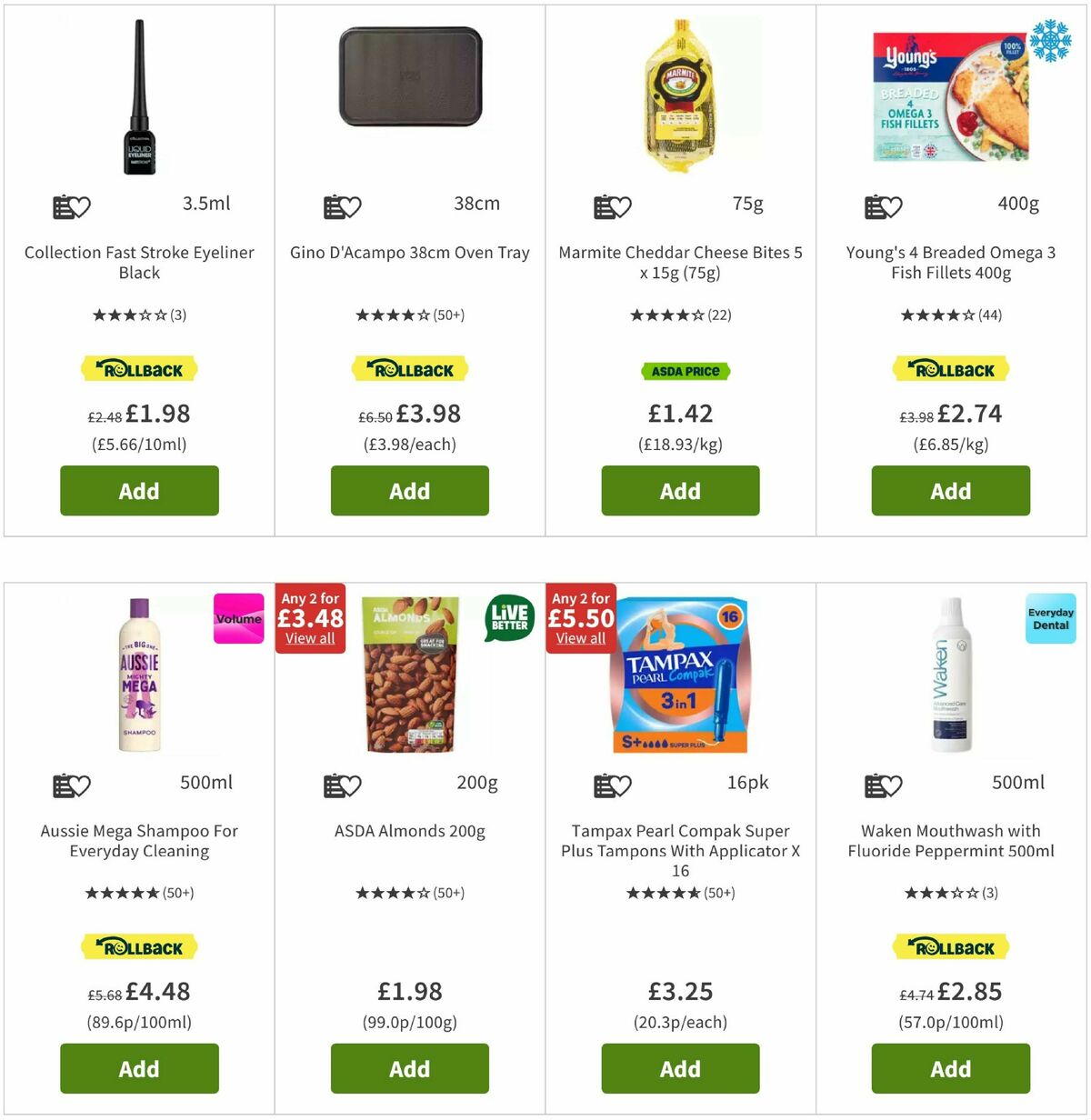 ASDA Offers from 16 May