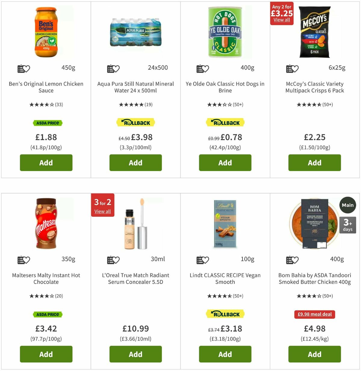 ASDA Offers from 16 May