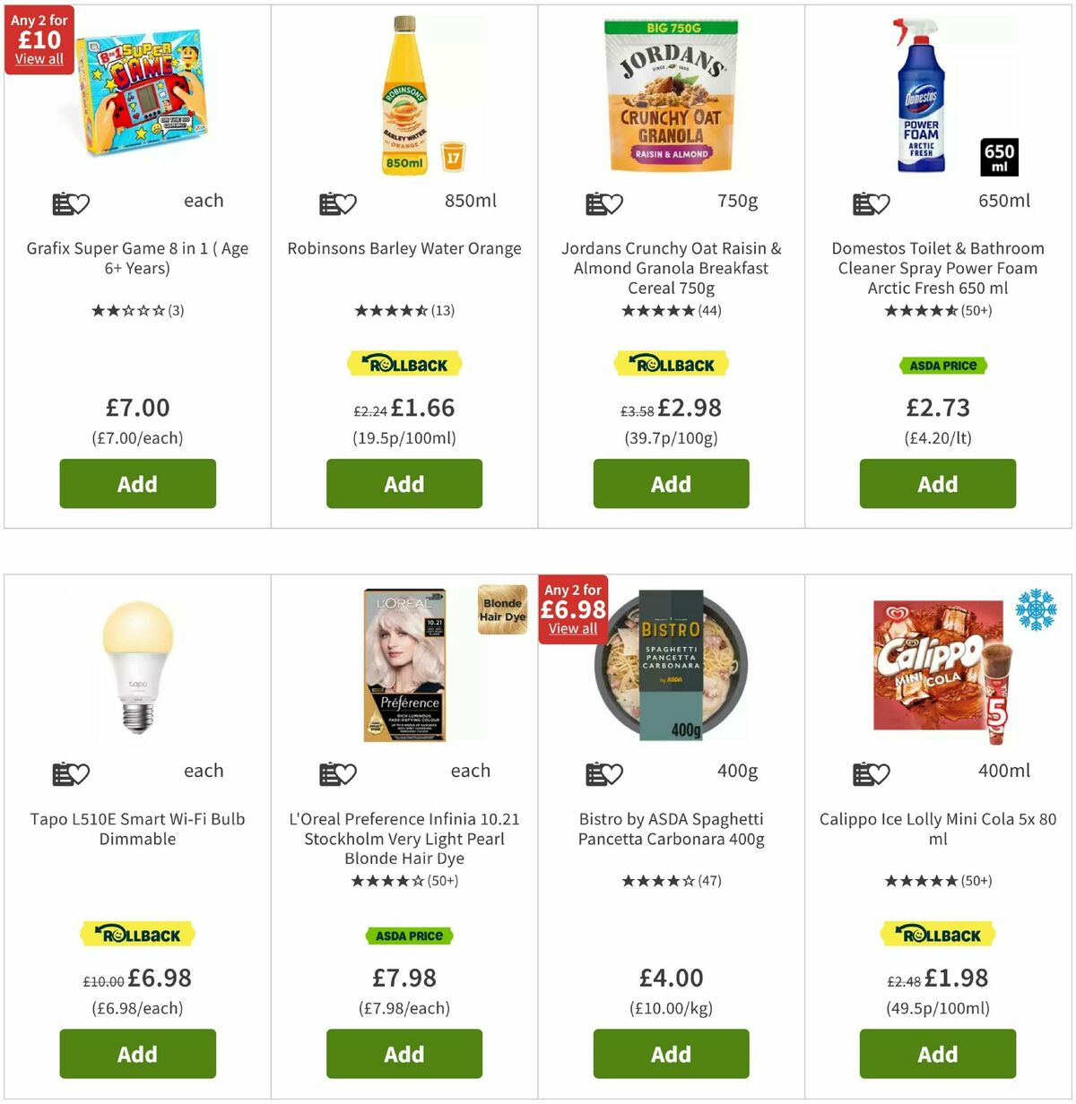 ASDA Offers from 16 May