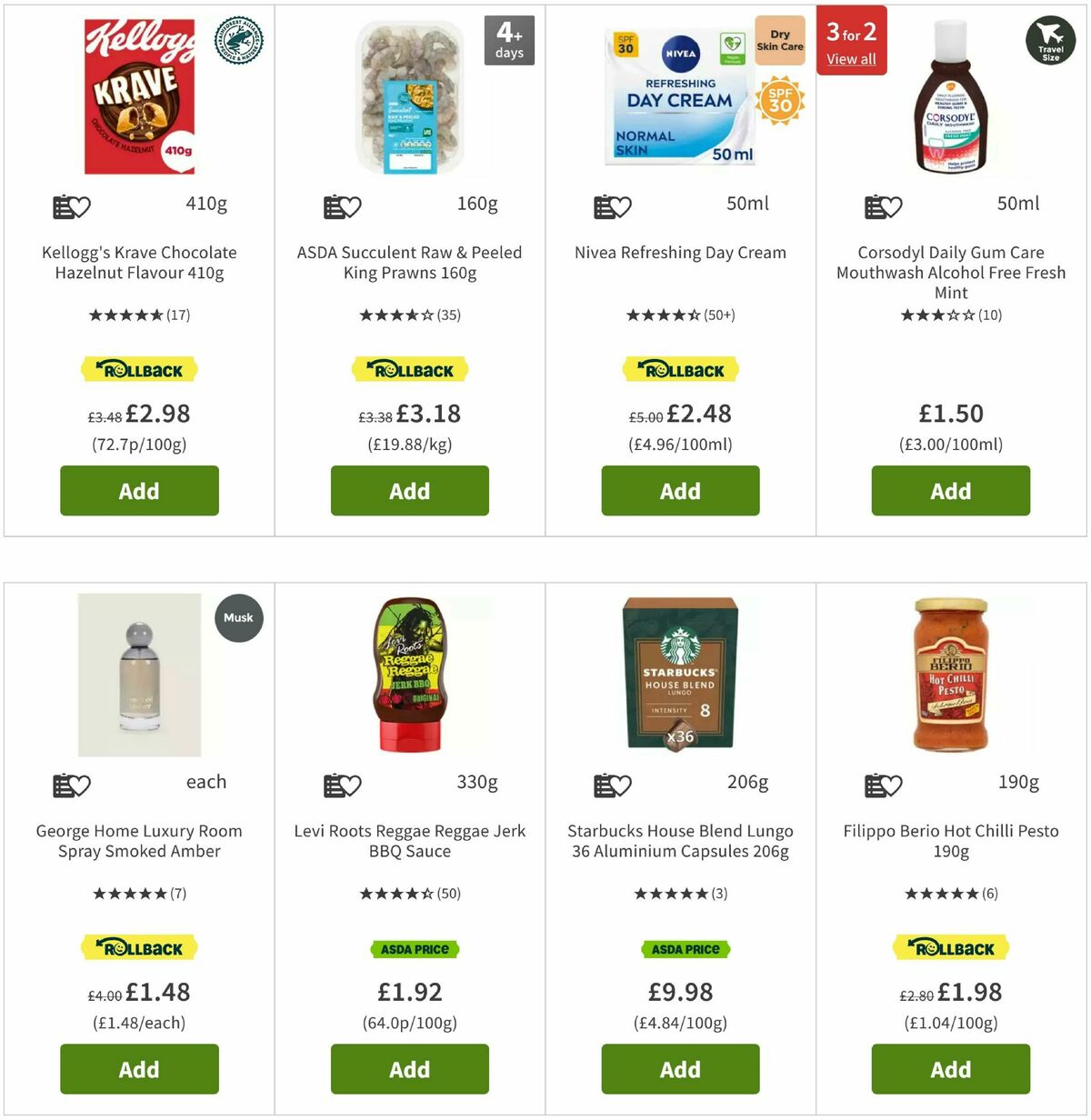 ASDA Offers from 16 May