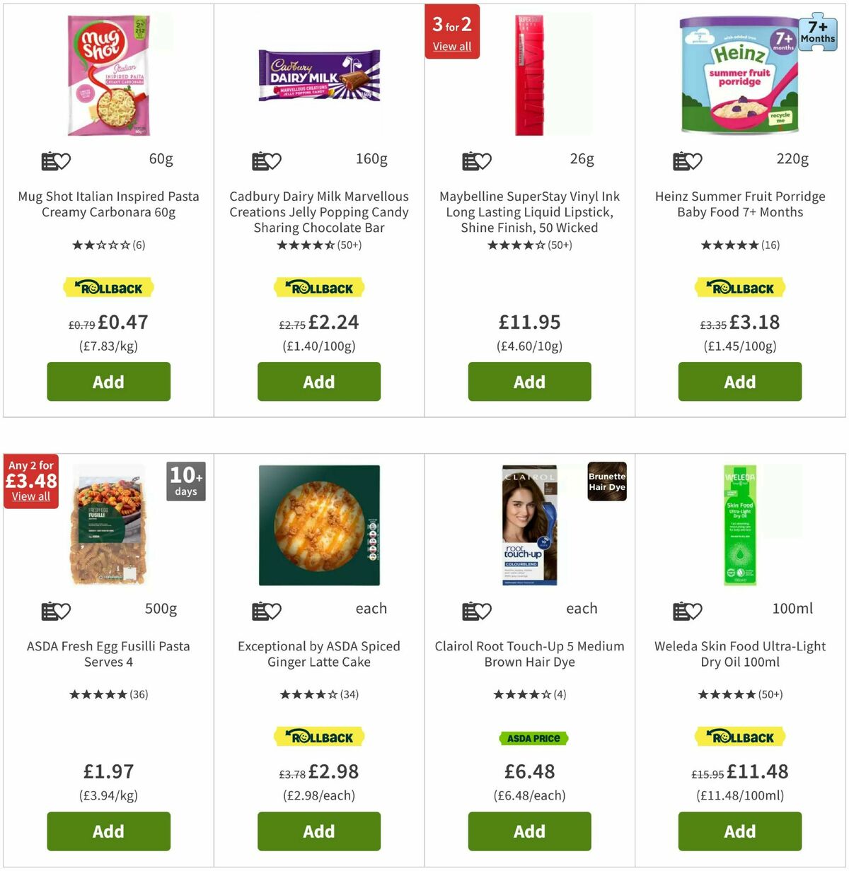 ASDA Offers from 16 May