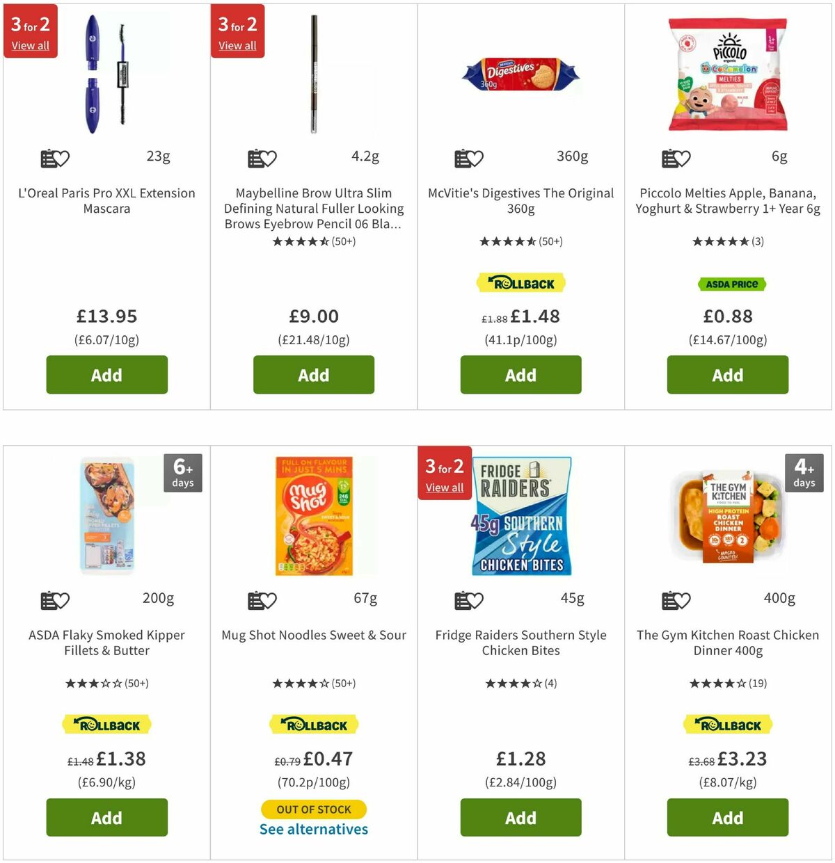 ASDA Offers from 16 May