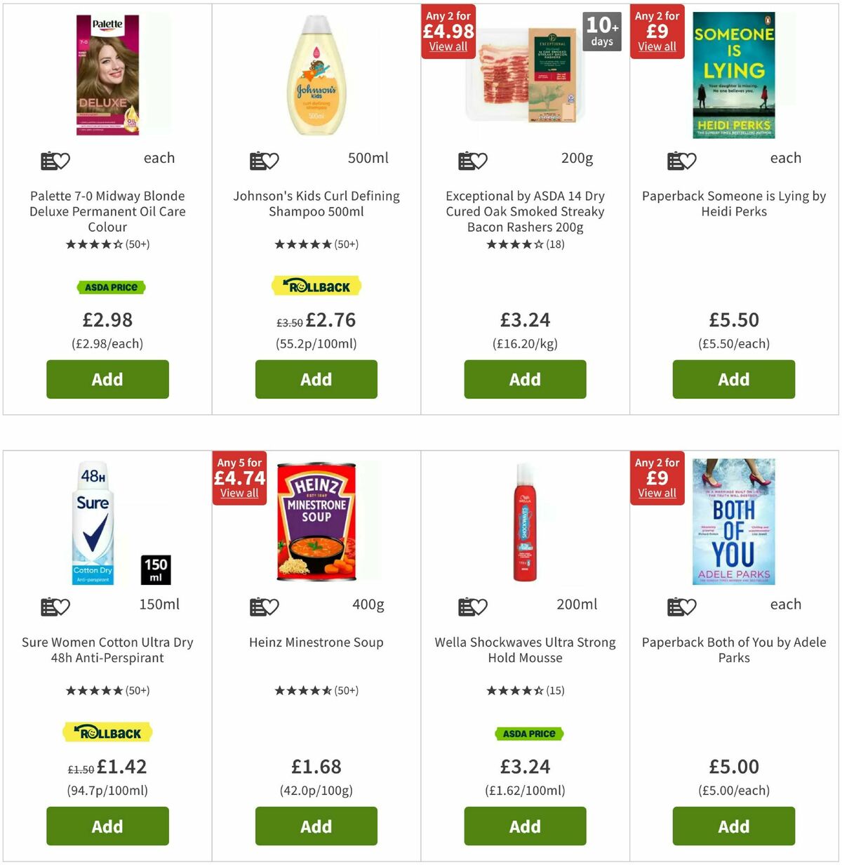 ASDA Offers from 16 May