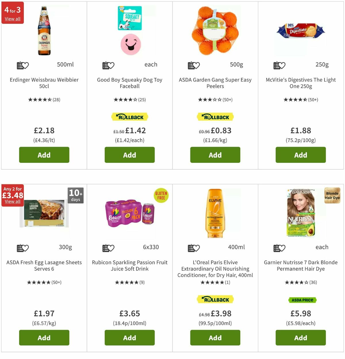 ASDA Offers from 23 May