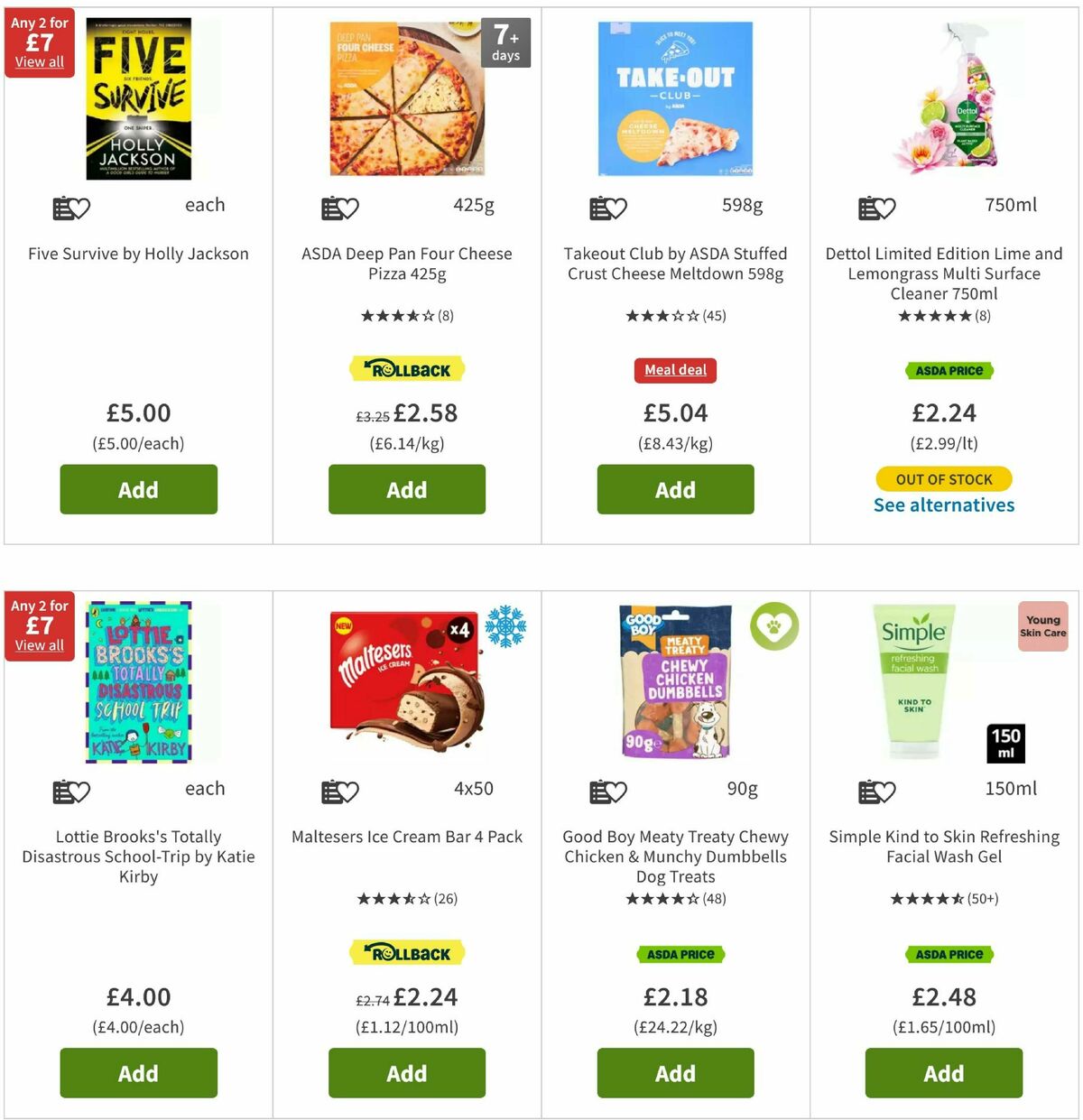 ASDA Offers from 23 May