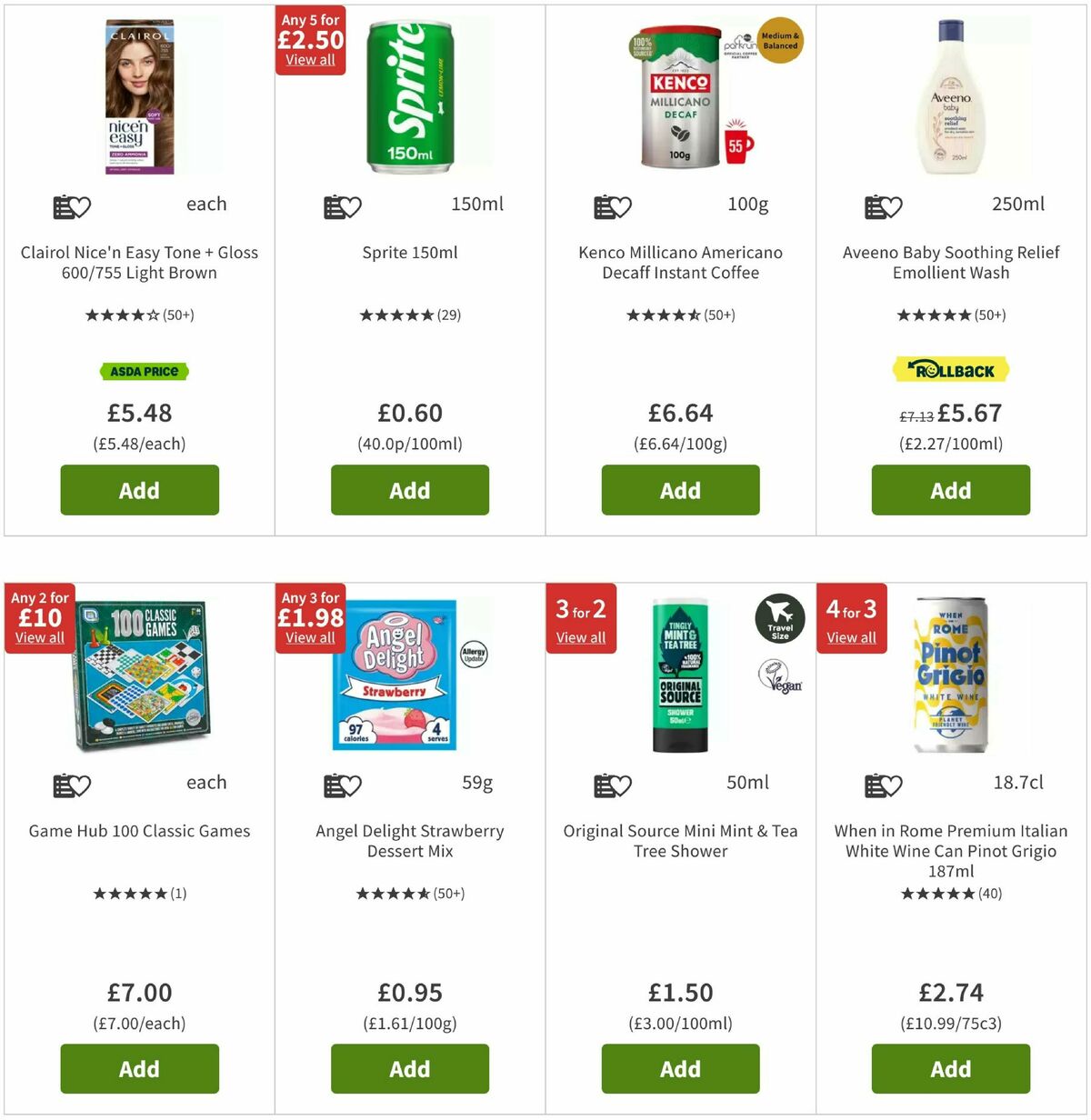 ASDA Offers from 23 May