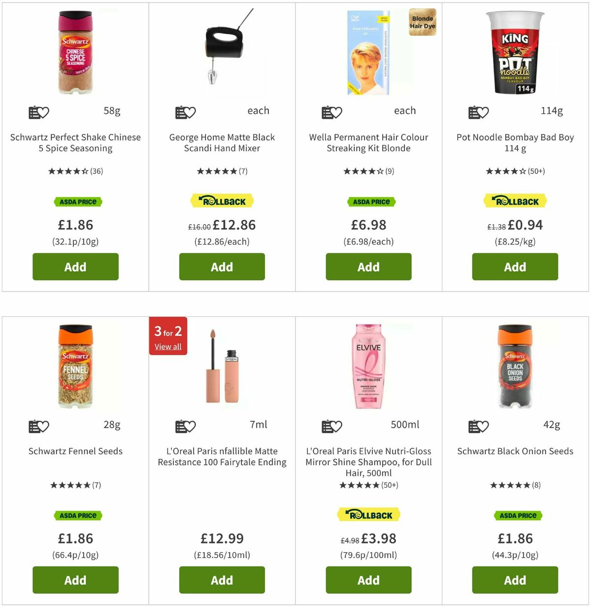 ASDA Offers from 23 May