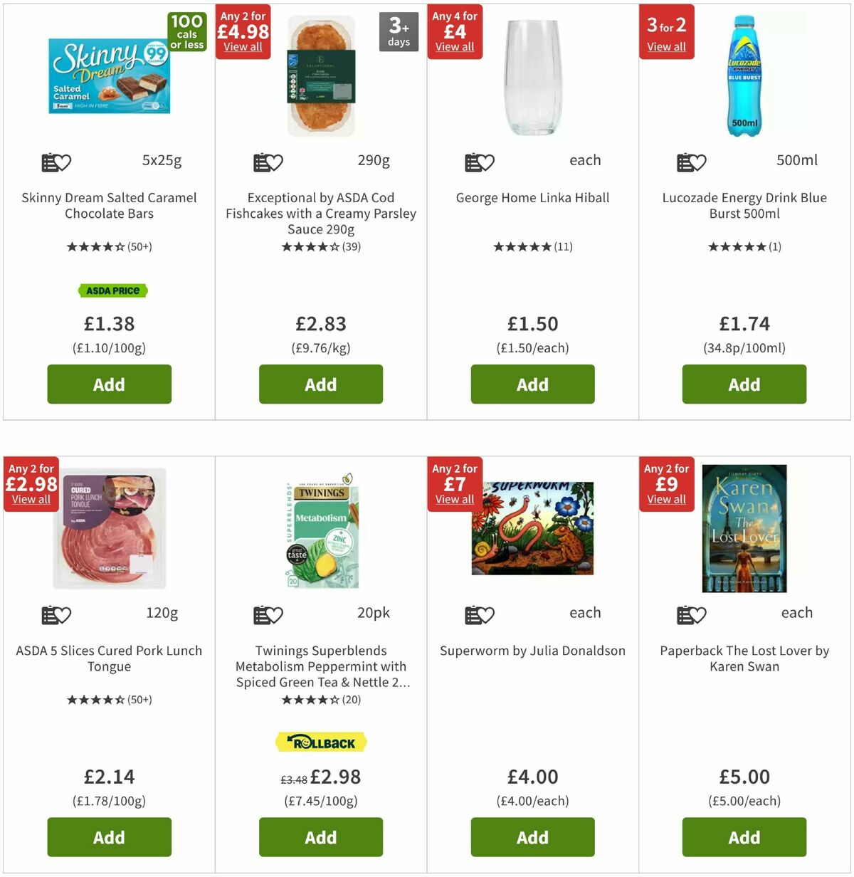 ASDA Offers from 23 May