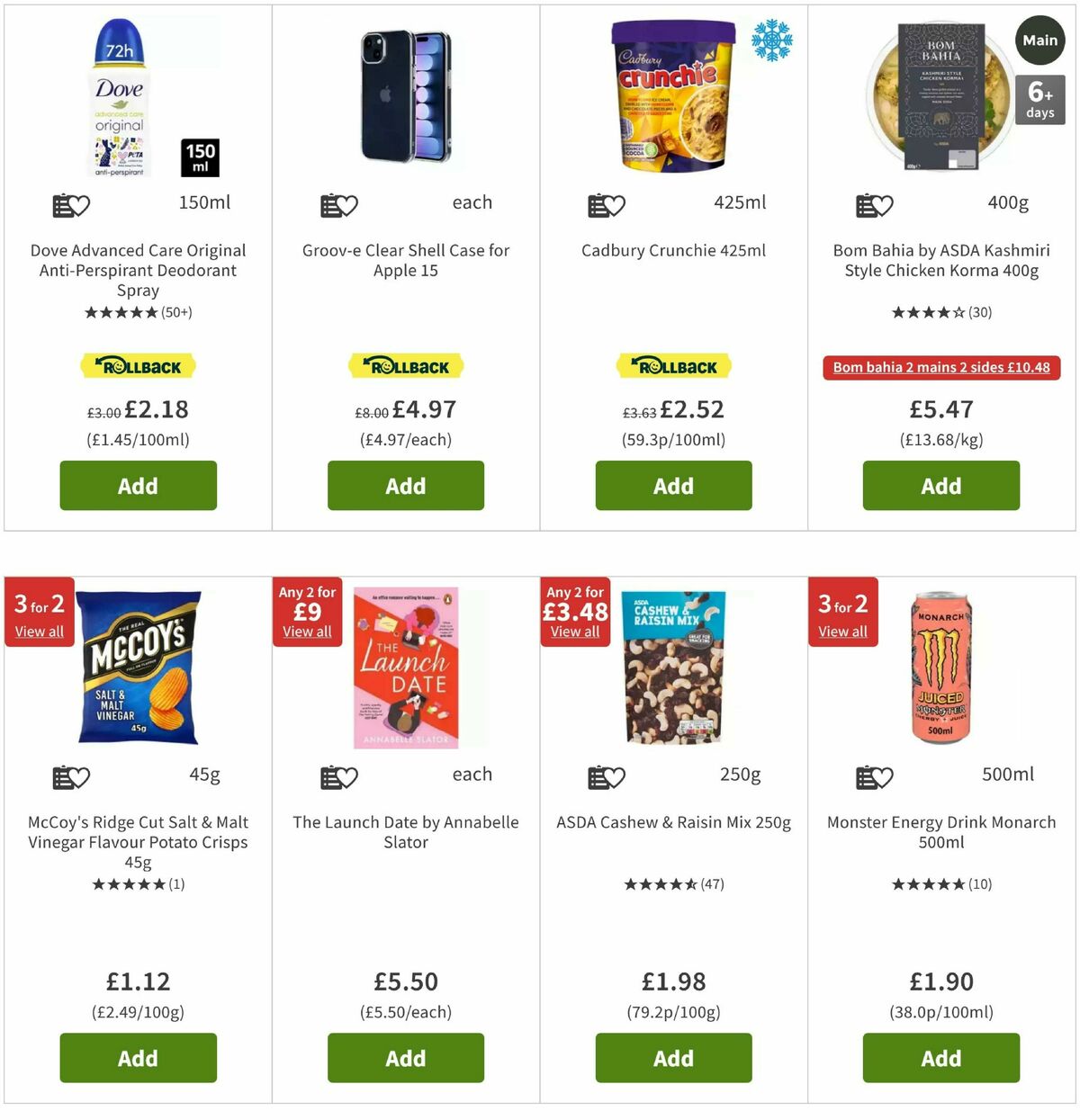 ASDA Offers from 30 May