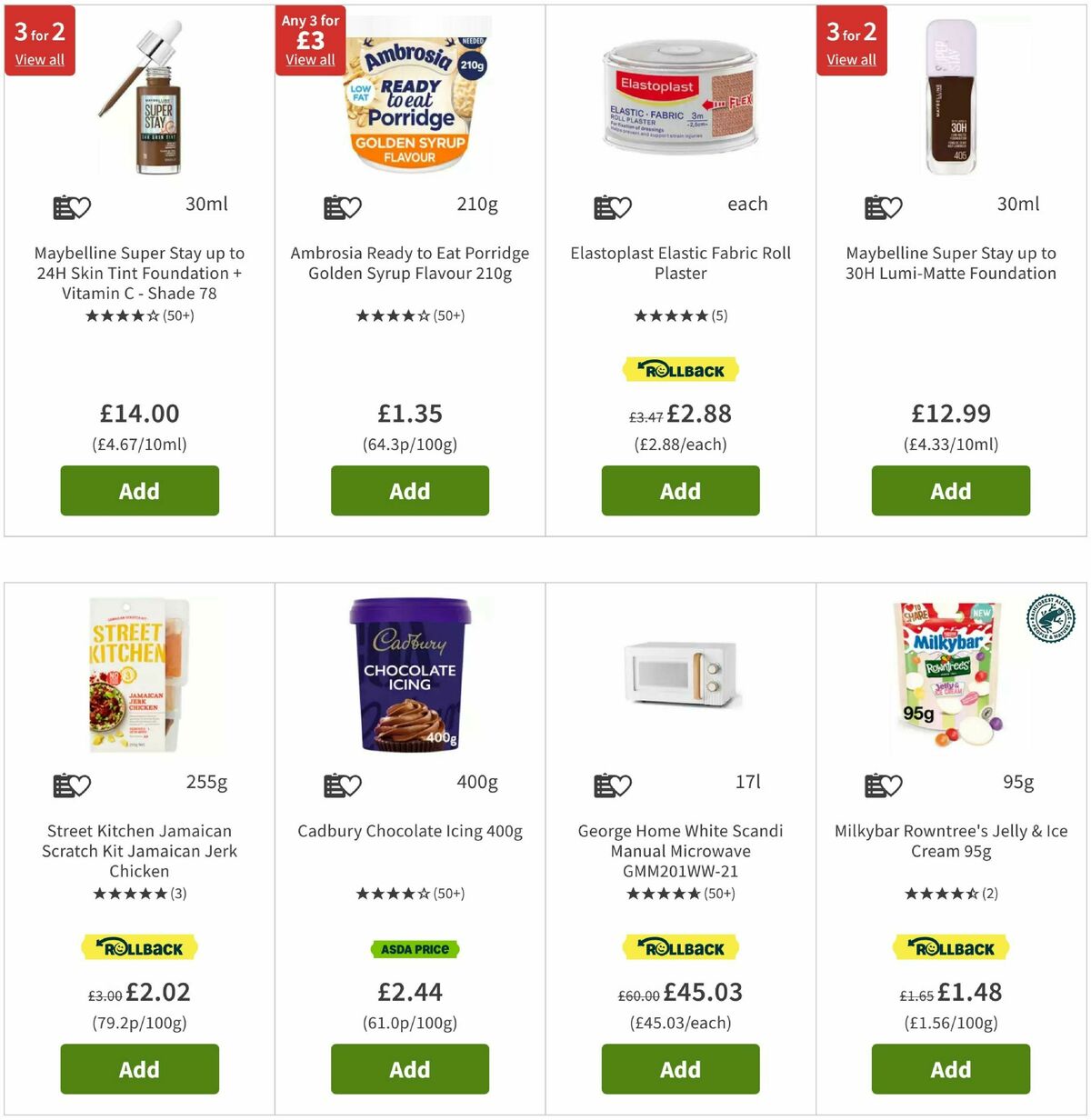 ASDA Offers from 30 May
