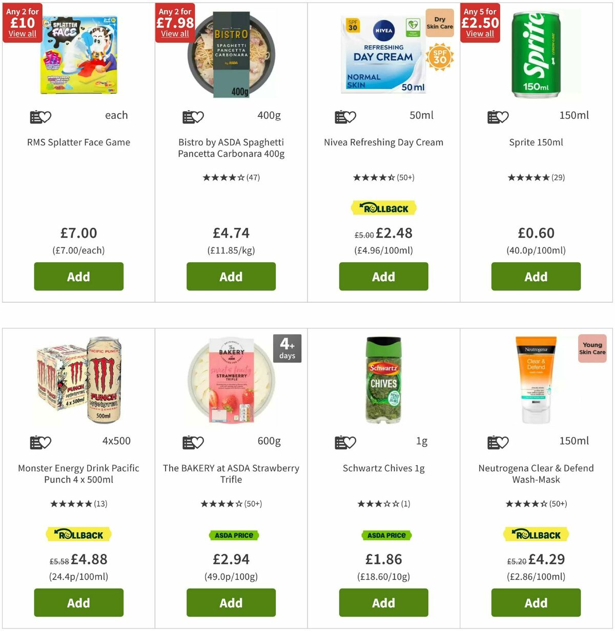 ASDA Offers from 30 May