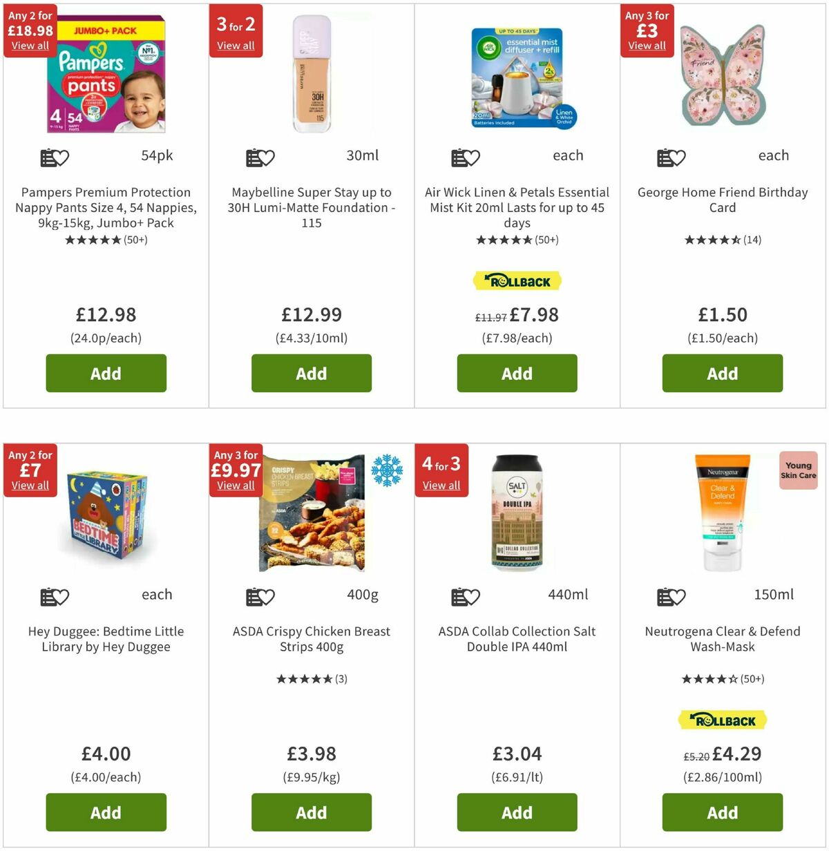 ASDA Offers from 30 May