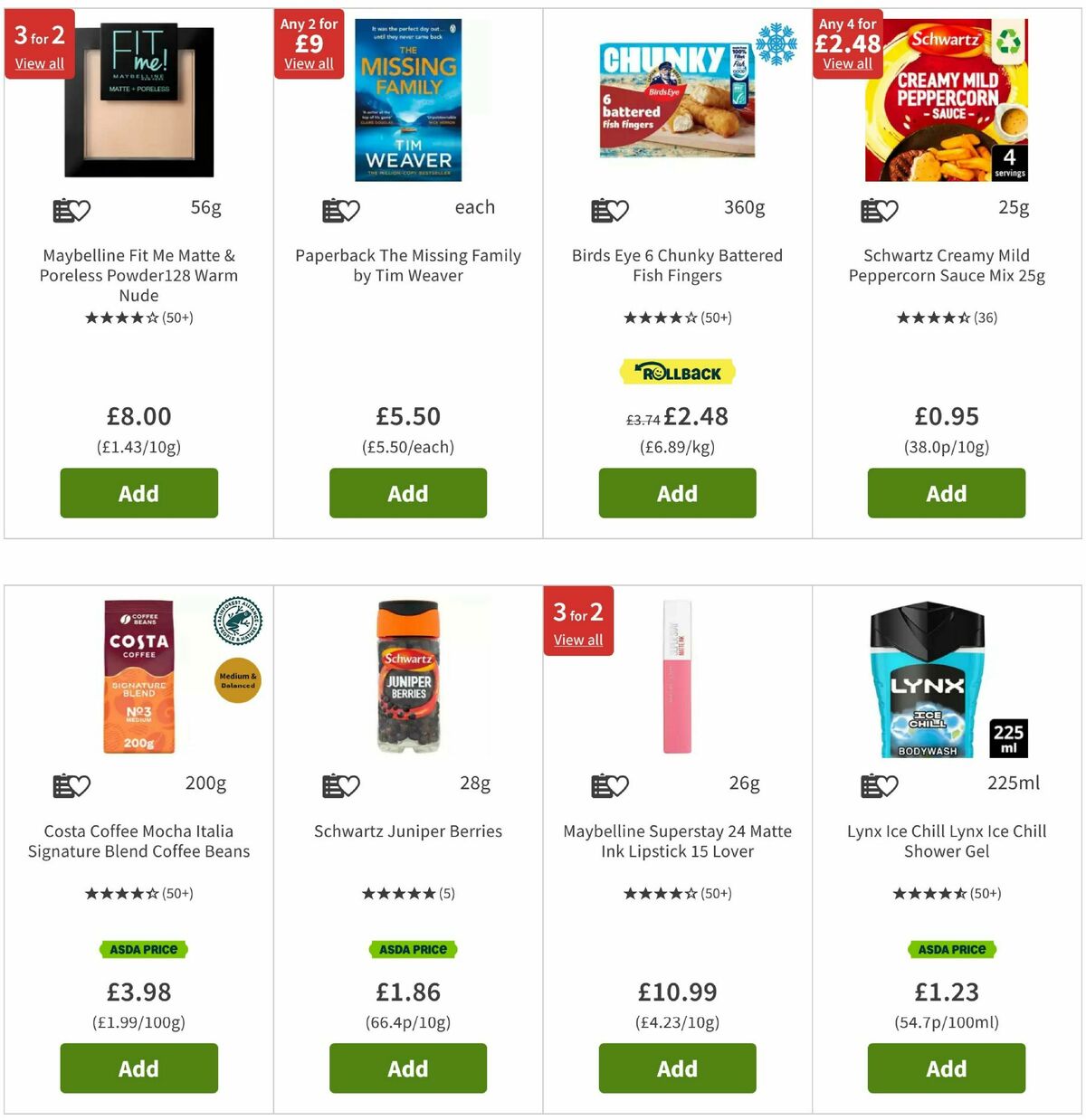 ASDA Offers from 30 May