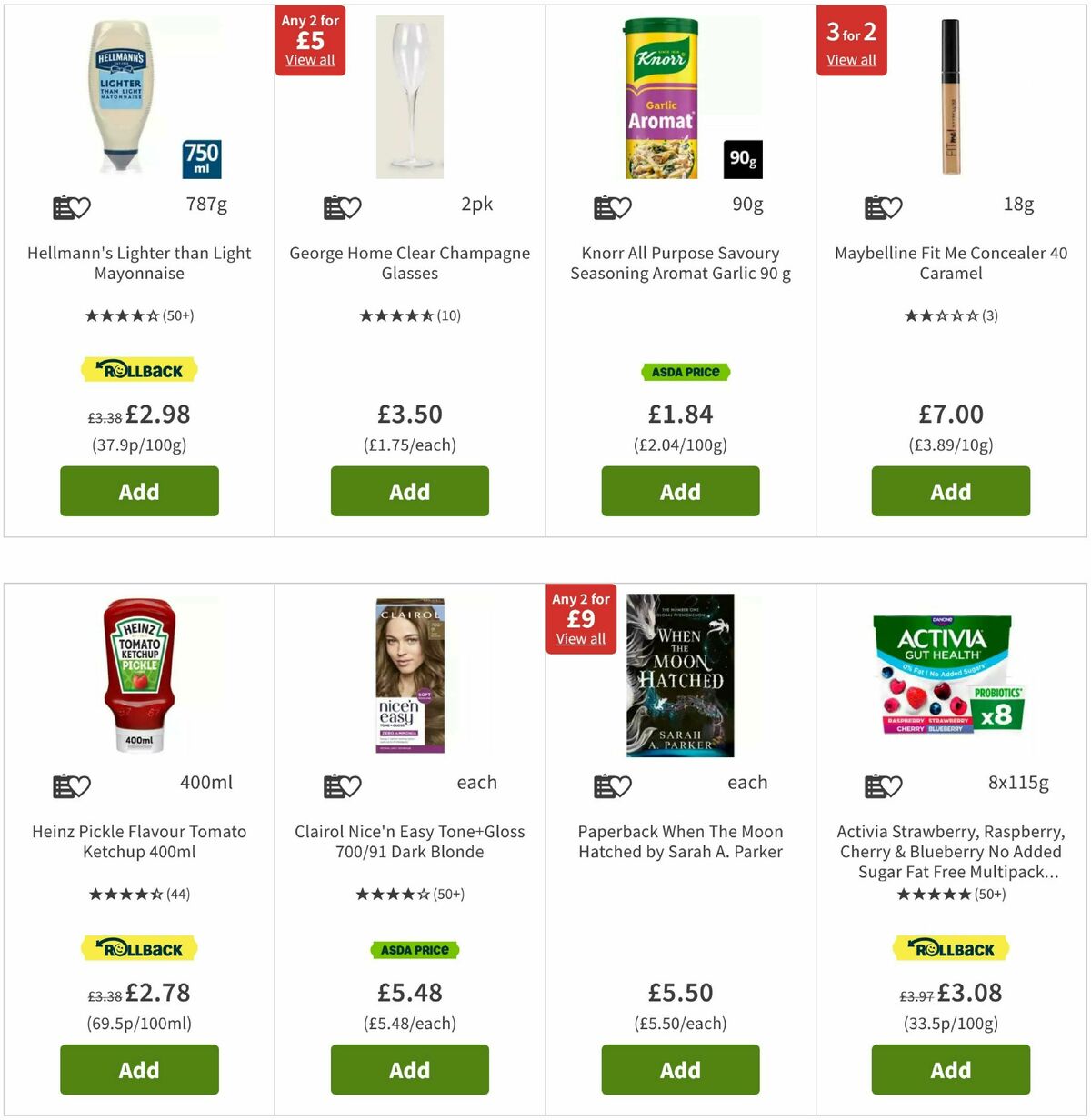 ASDA Offers from 30 May