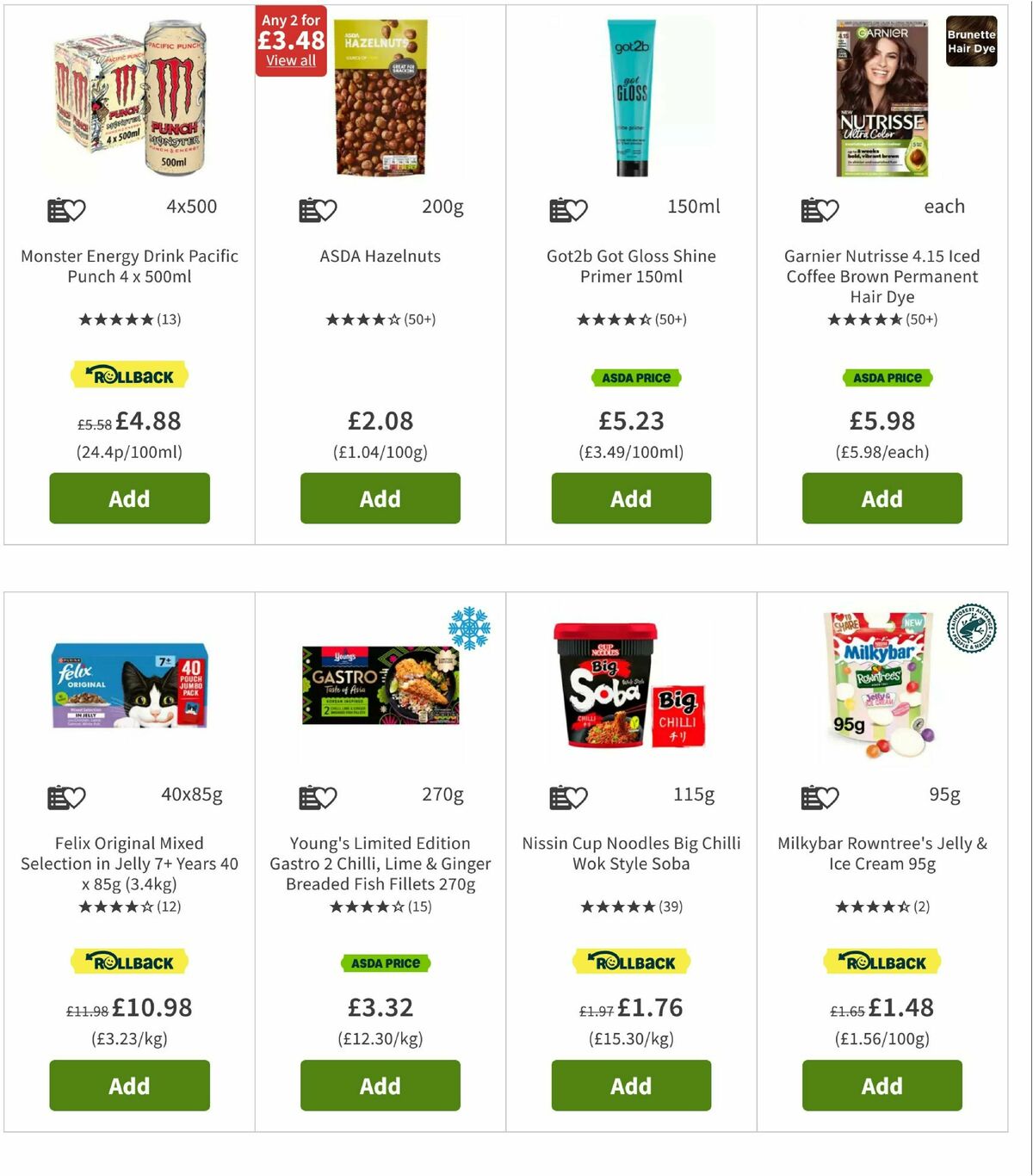 ASDA Offers from 6 June
