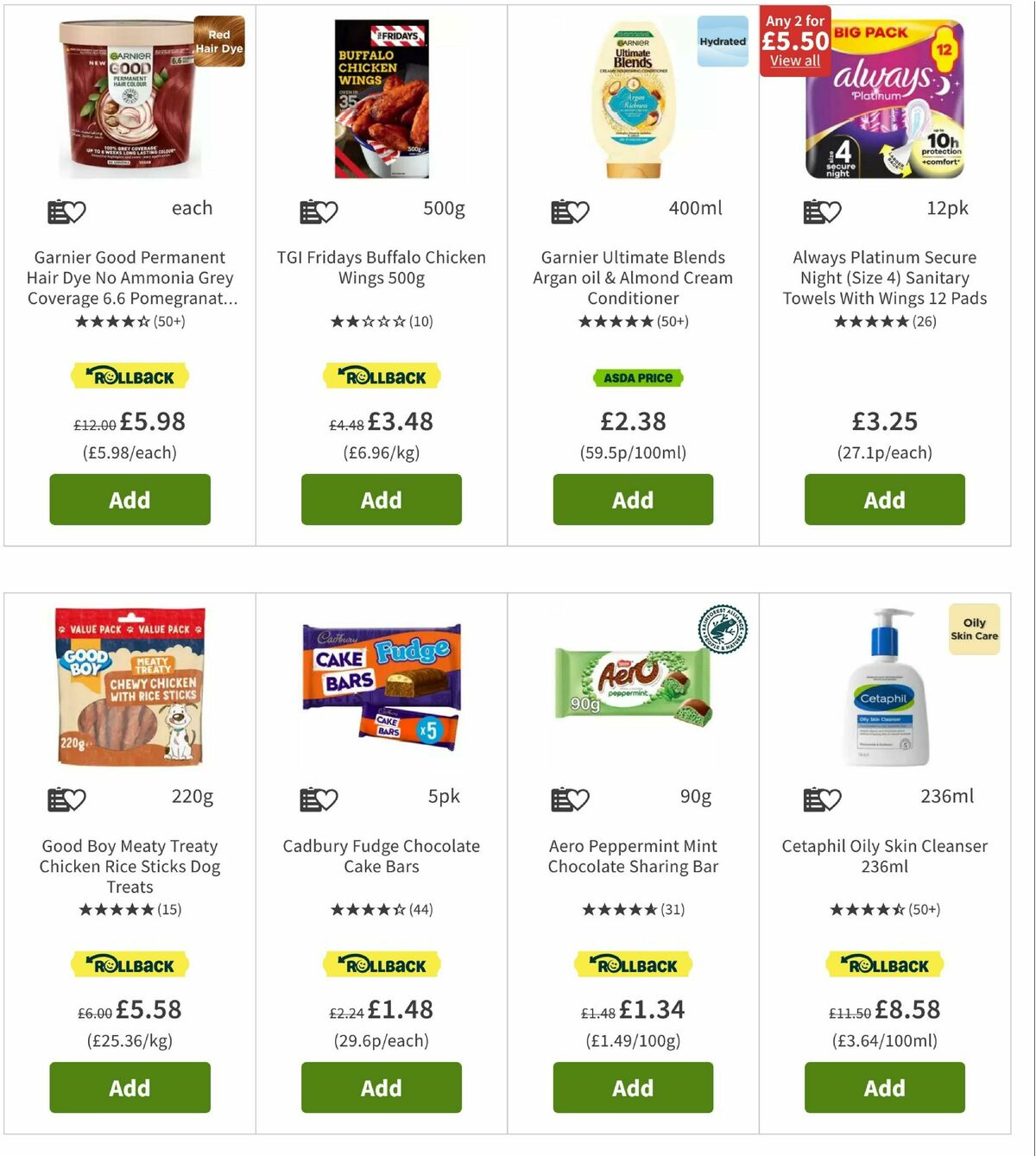 ASDA Offers from 6 June