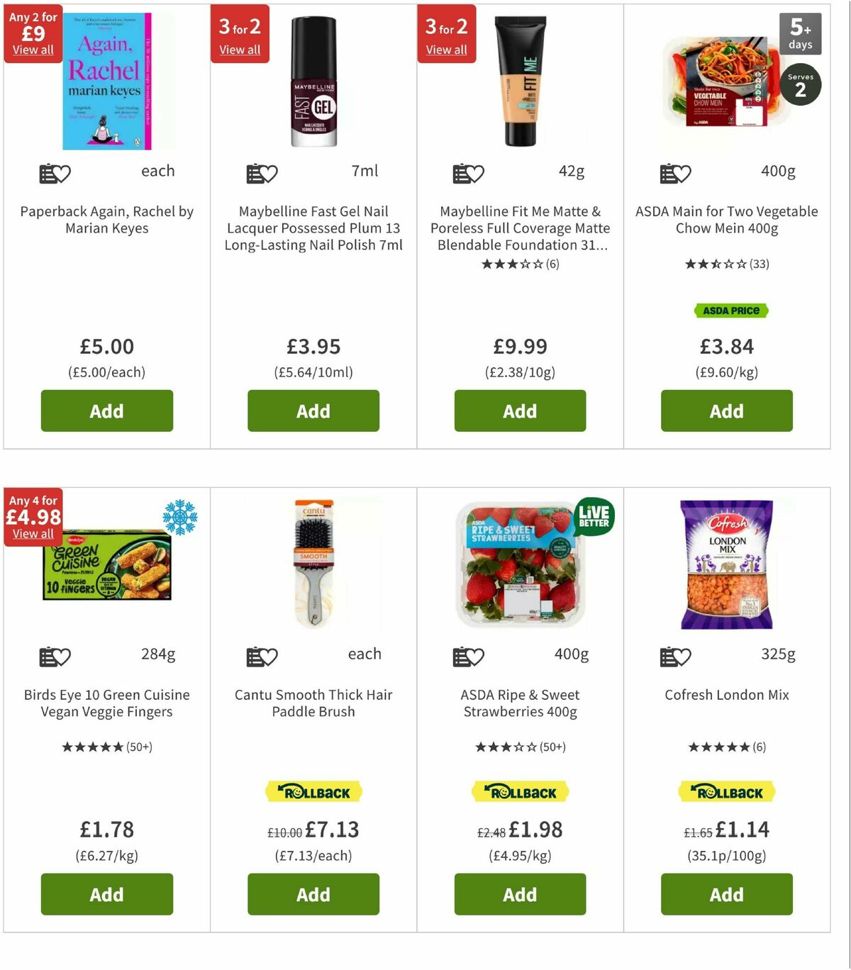 ASDA Offers from 6 June
