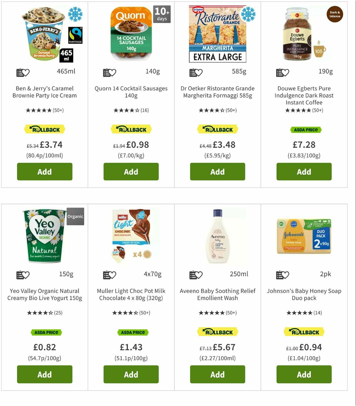 ASDA Offers from 6 June