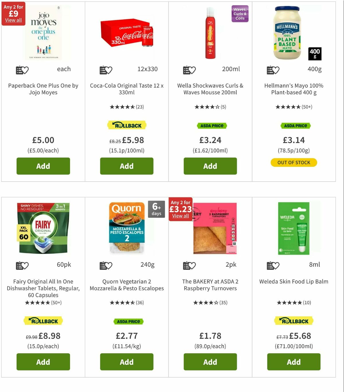 ASDA Offers from 6 June