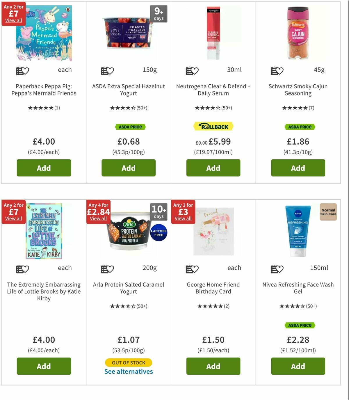 ASDA Offers from 6 June