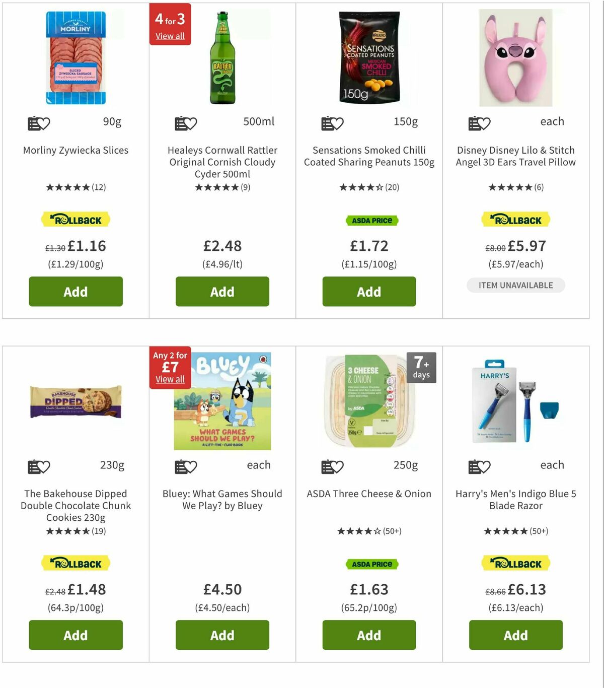 ASDA Offers from 6 June