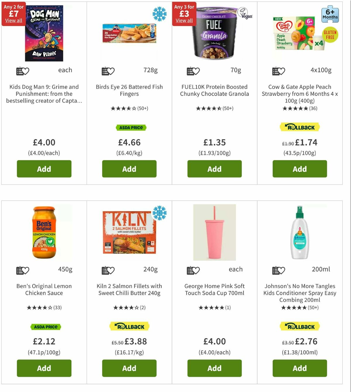 ASDA Offers from 6 June