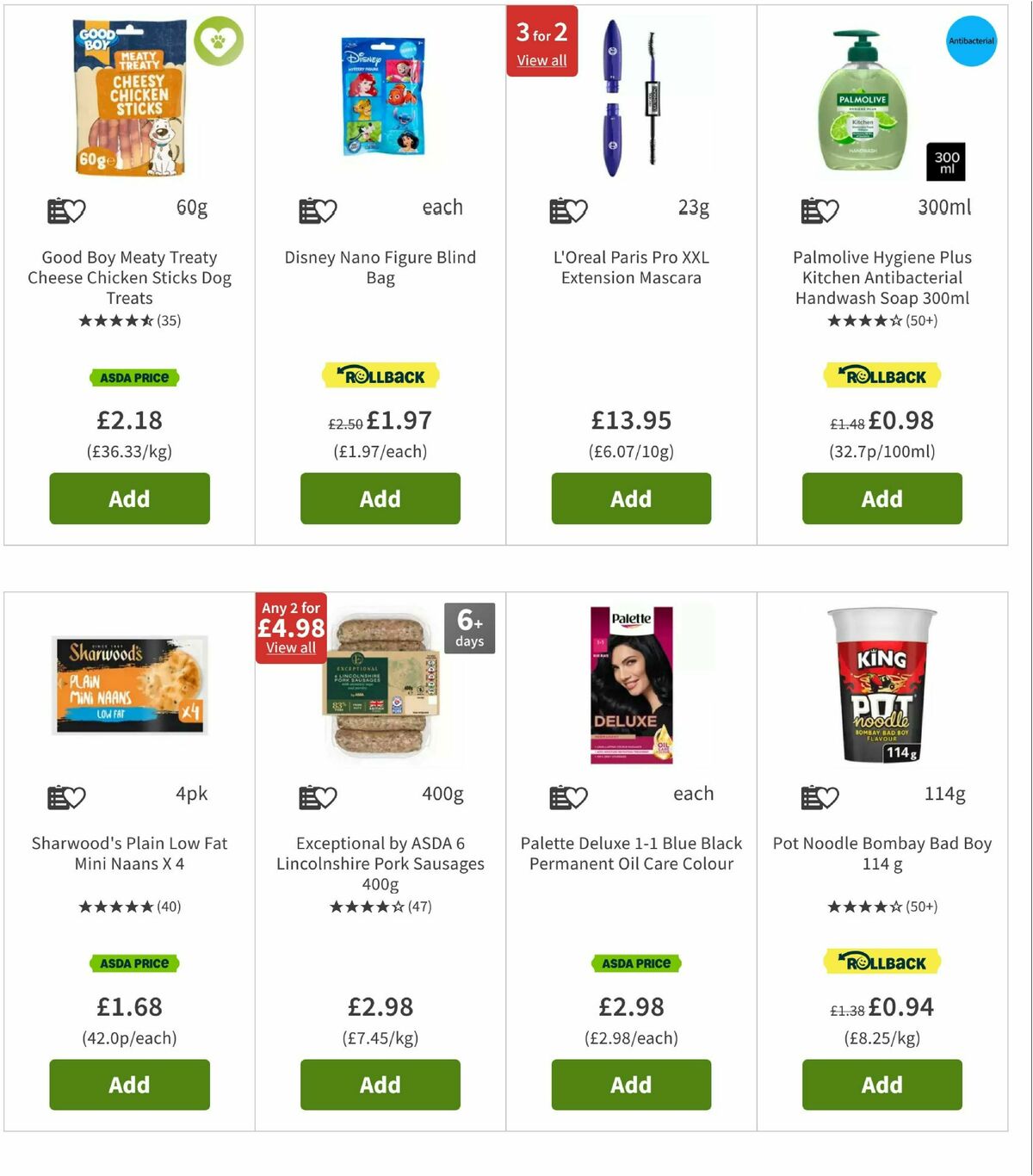 ASDA Offers from 6 June
