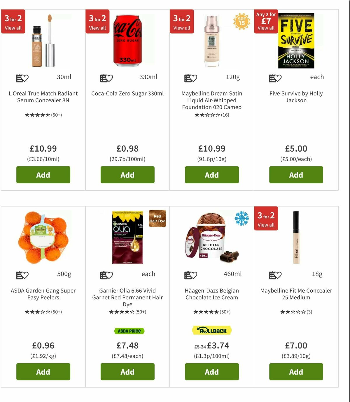 ASDA Offers from 6 June