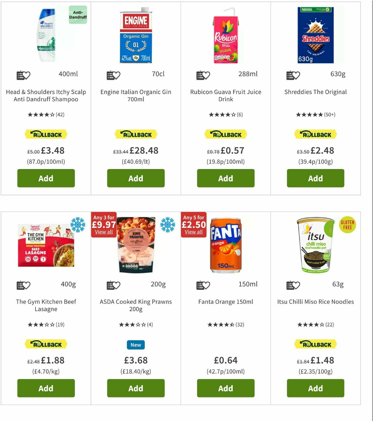 ASDA Offers from 6 June