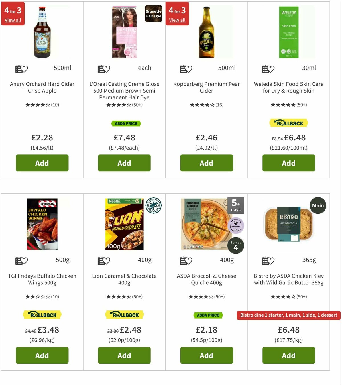 ASDA Offers from 6 June