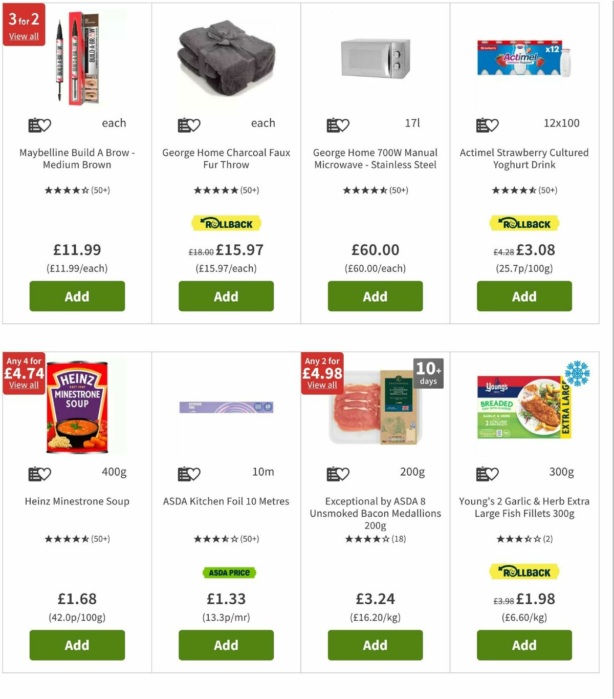 ASDA Offers from 6 June
