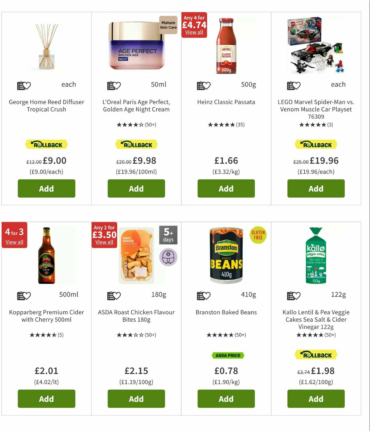 ASDA Offers from 6 June