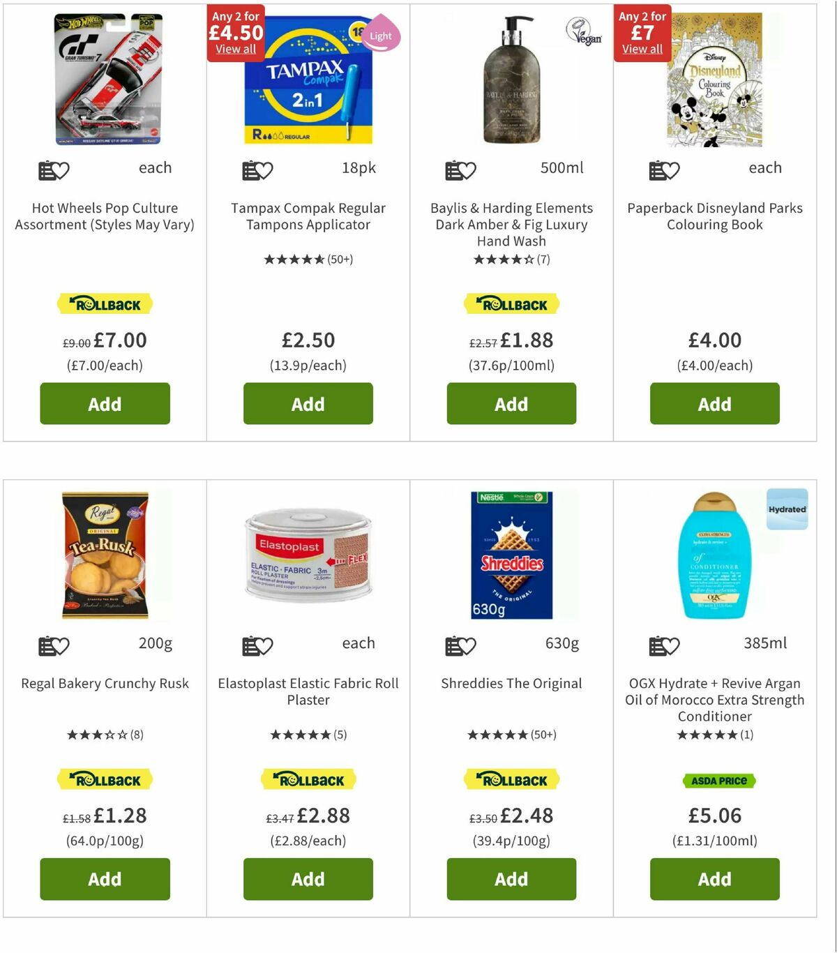 ASDA Offers from 6 June