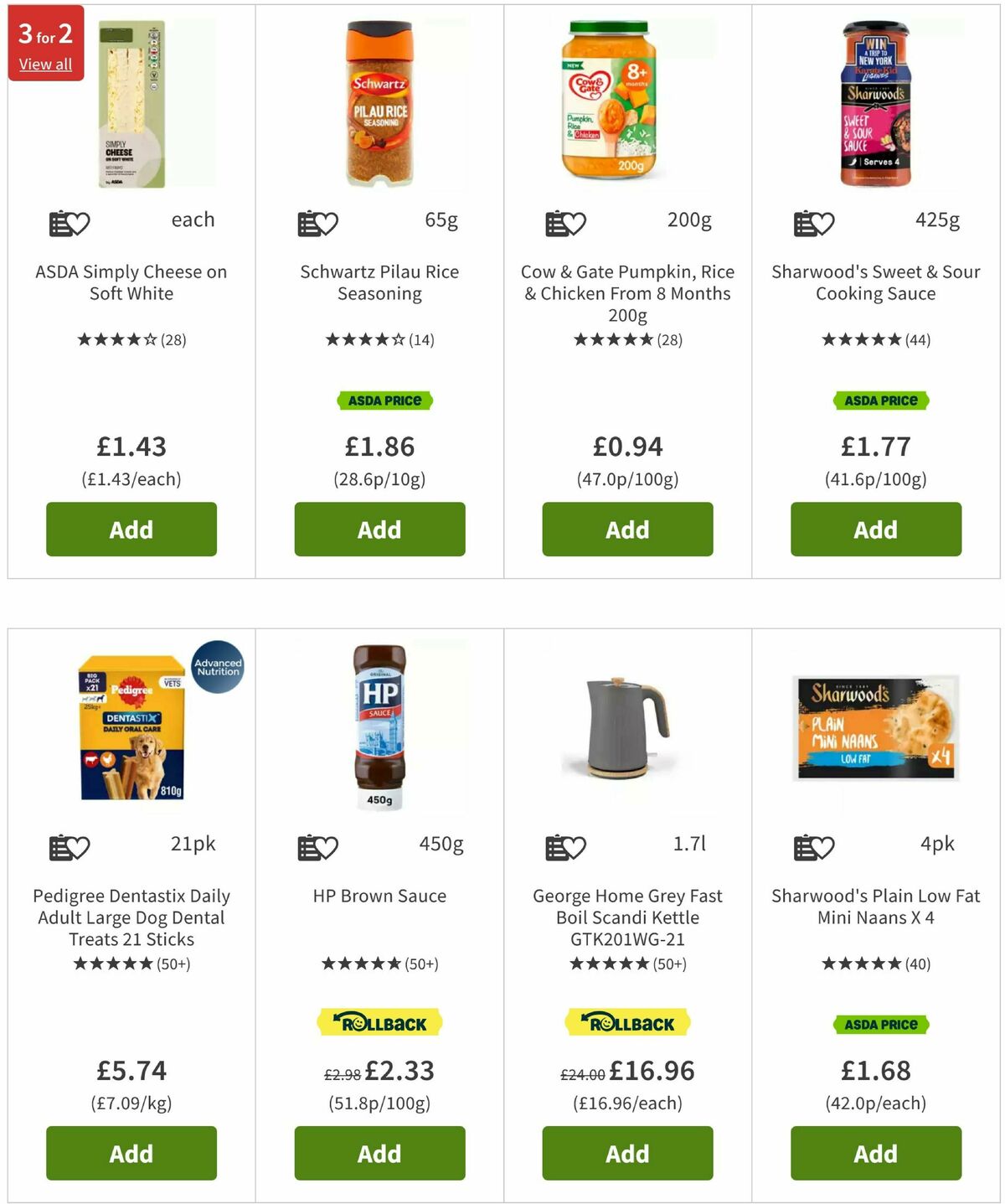 ASDA Offers from 13 June
