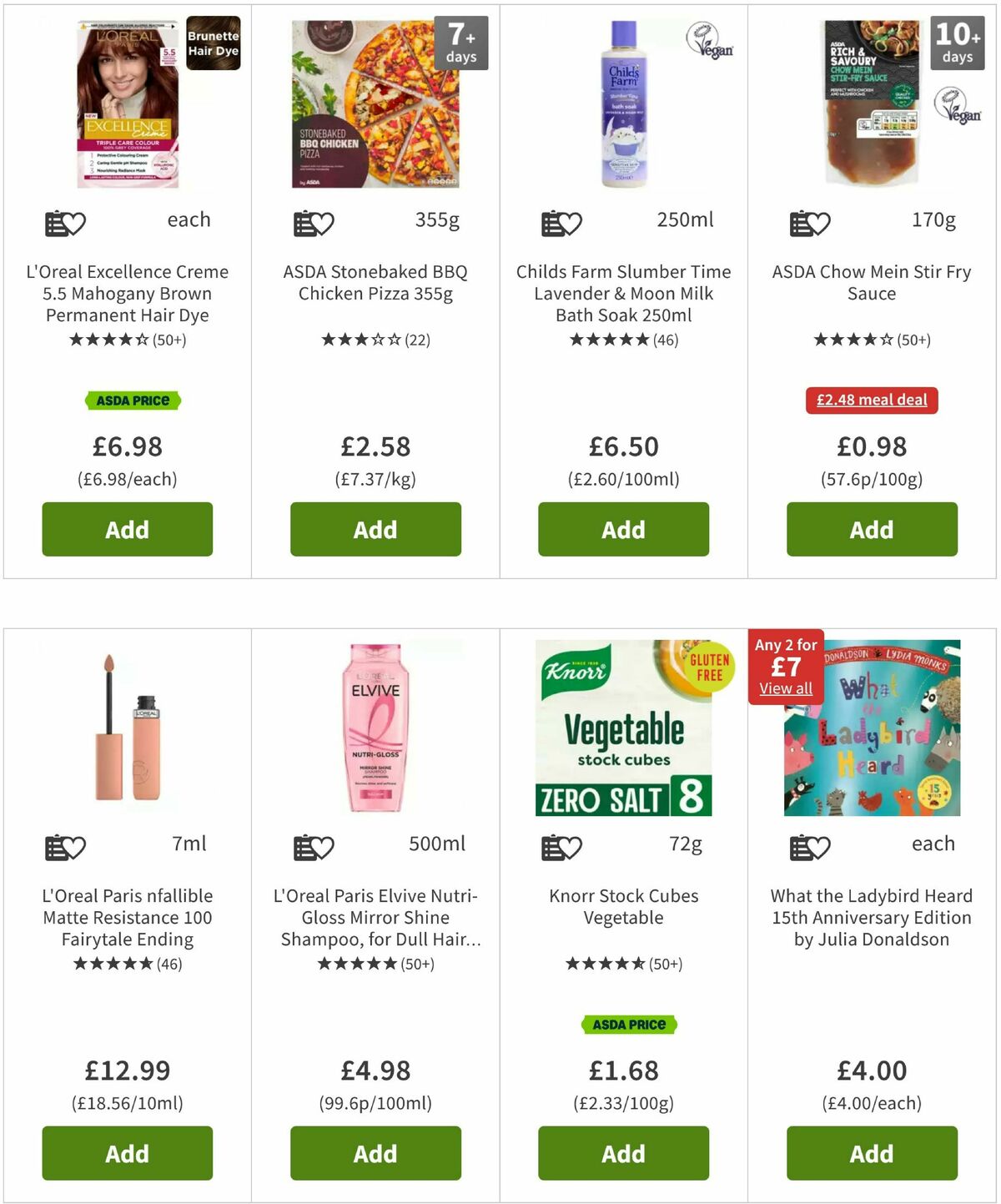 ASDA Offers from 13 June